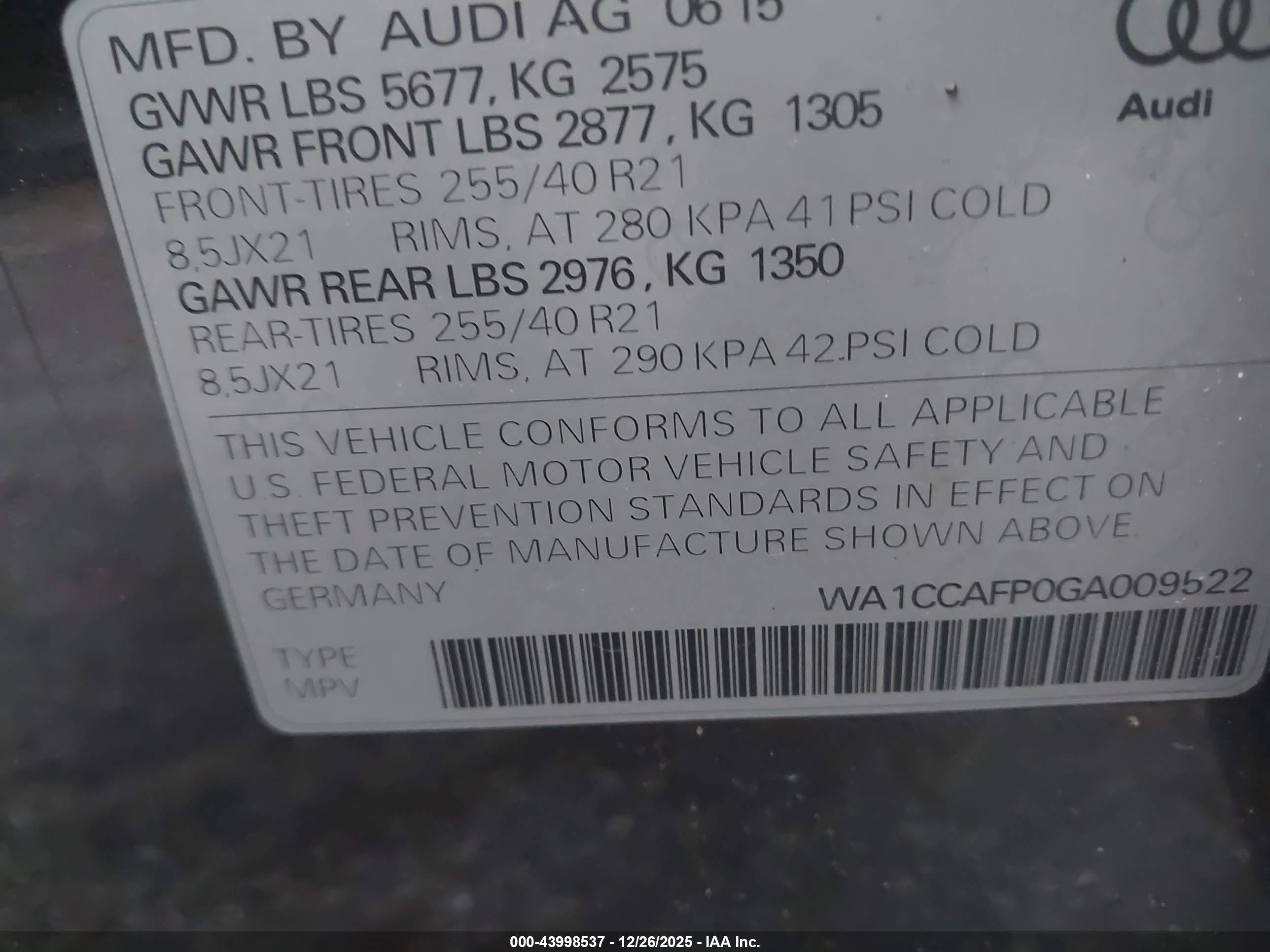 AUDI SQ5 image 9
