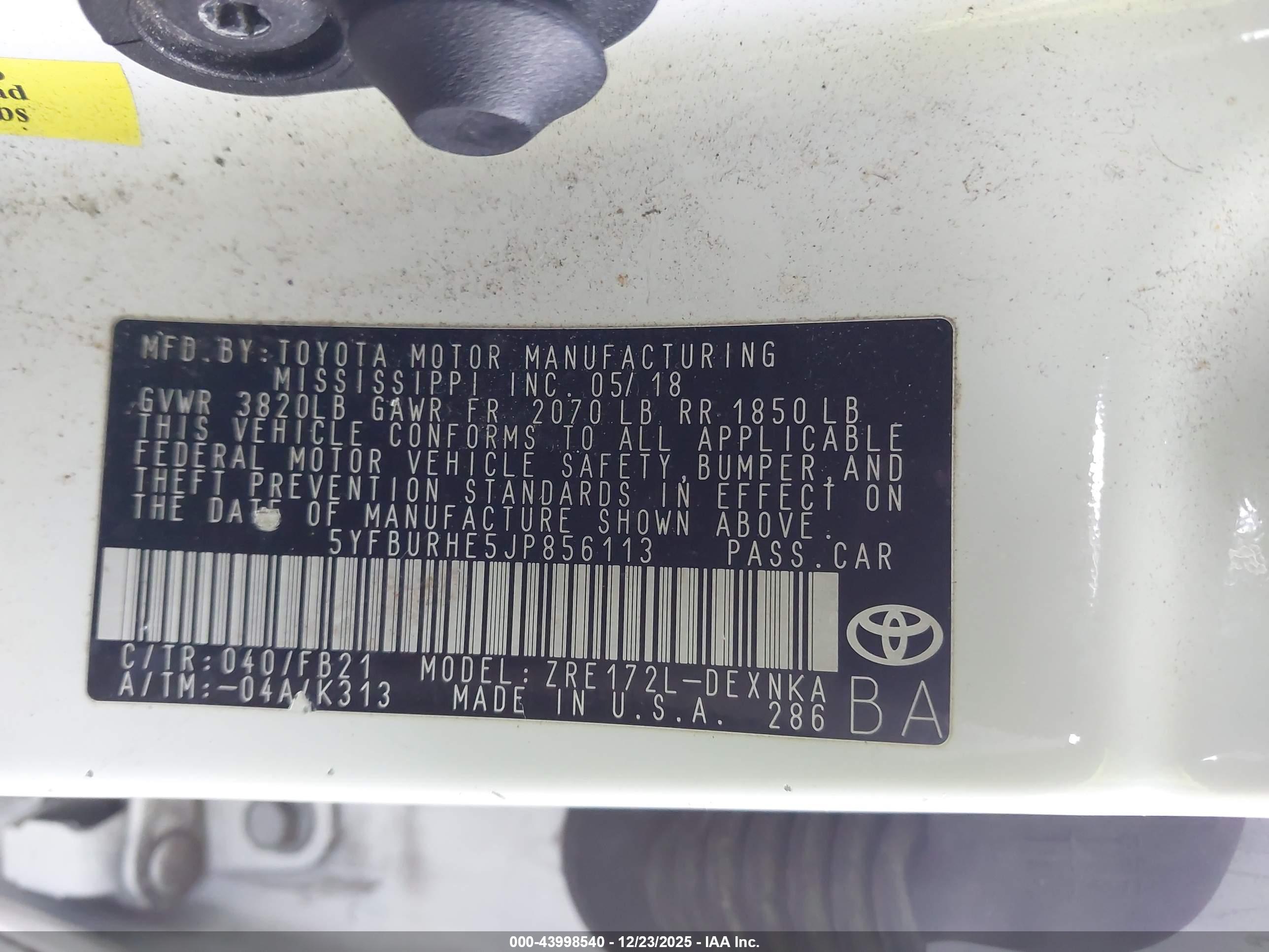 TOYOTA COROLLA image 9