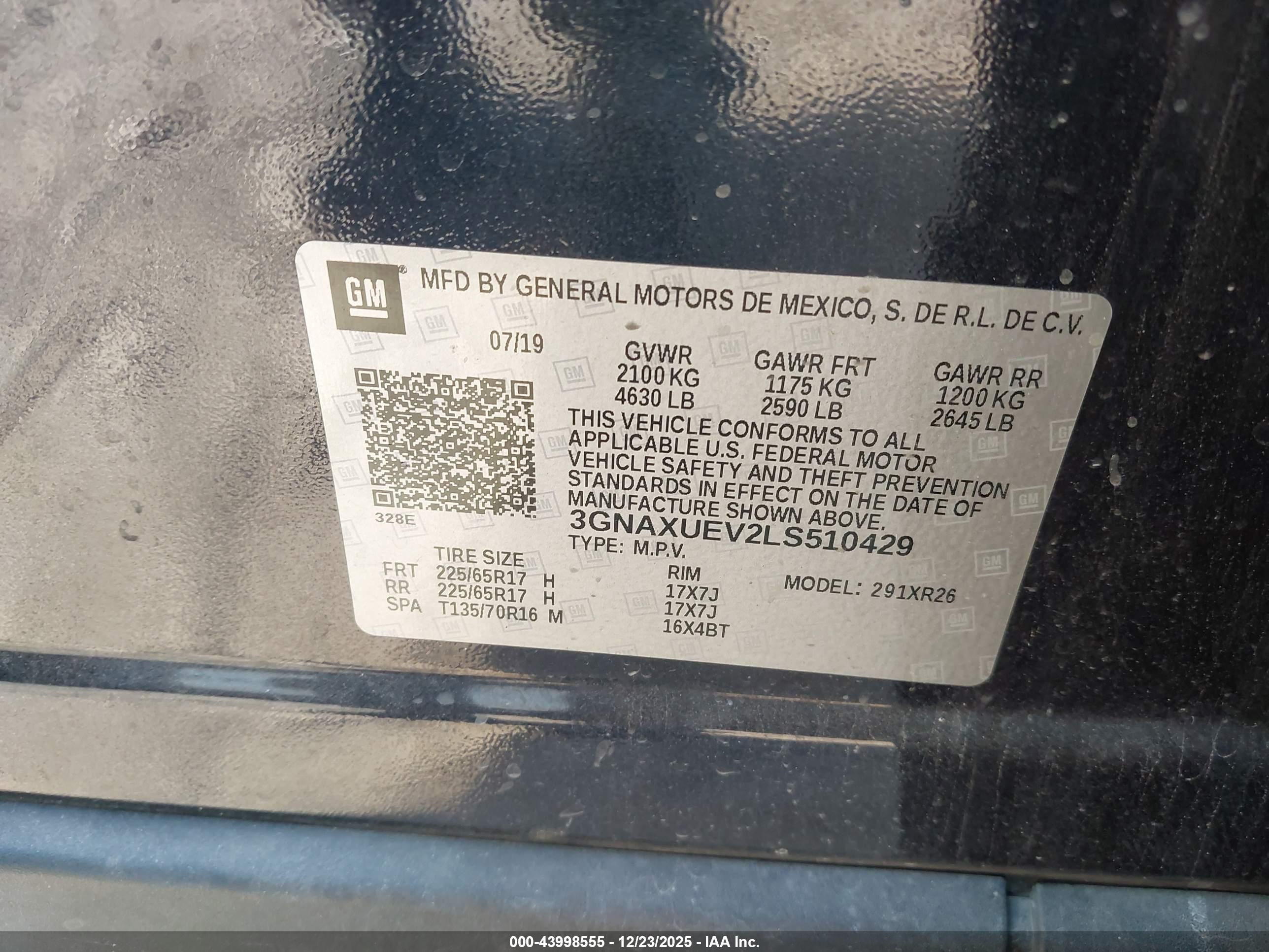 CHEVROLET EQUINOX image 9