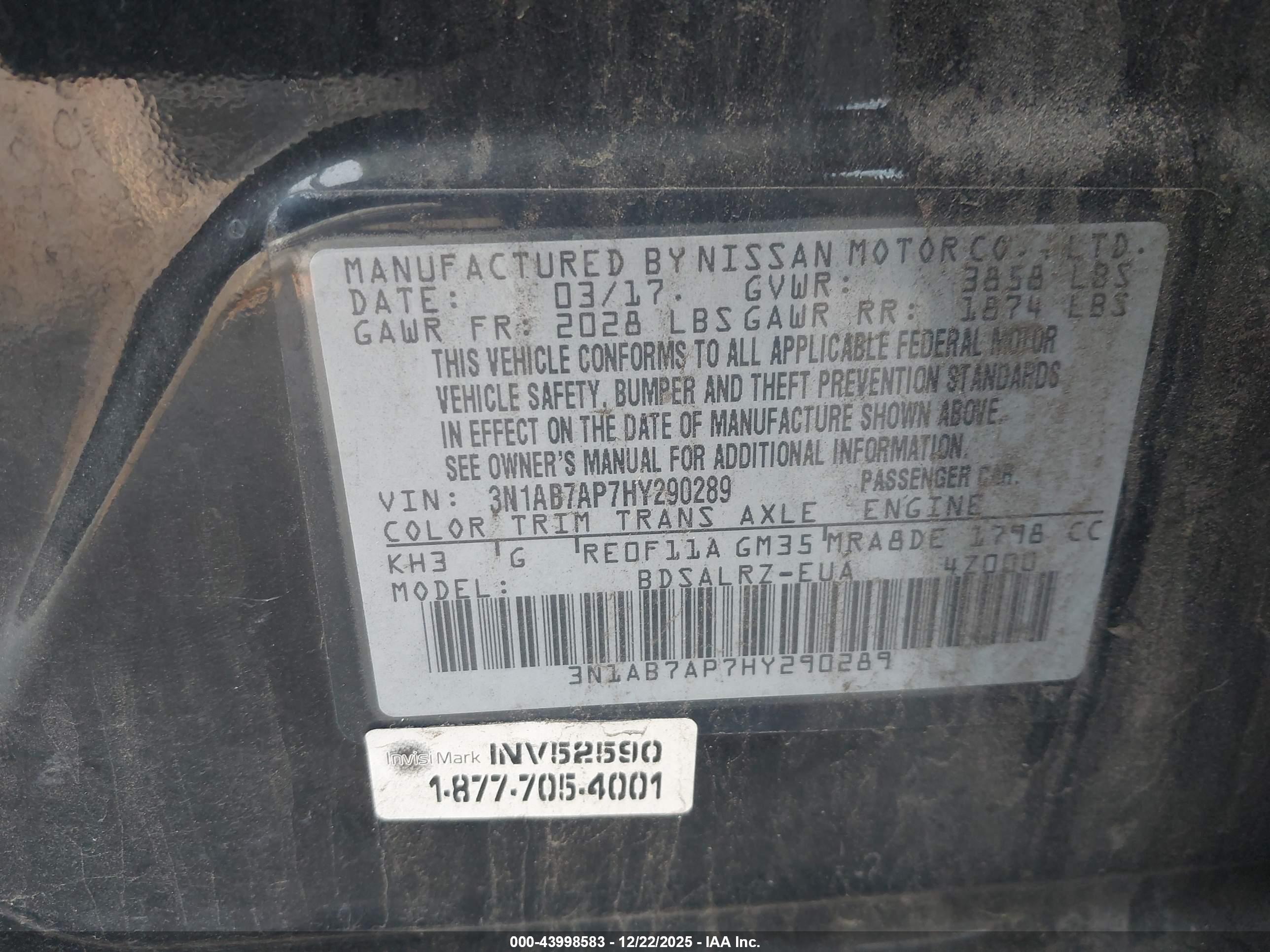 NISSAN SENTRA image 9
