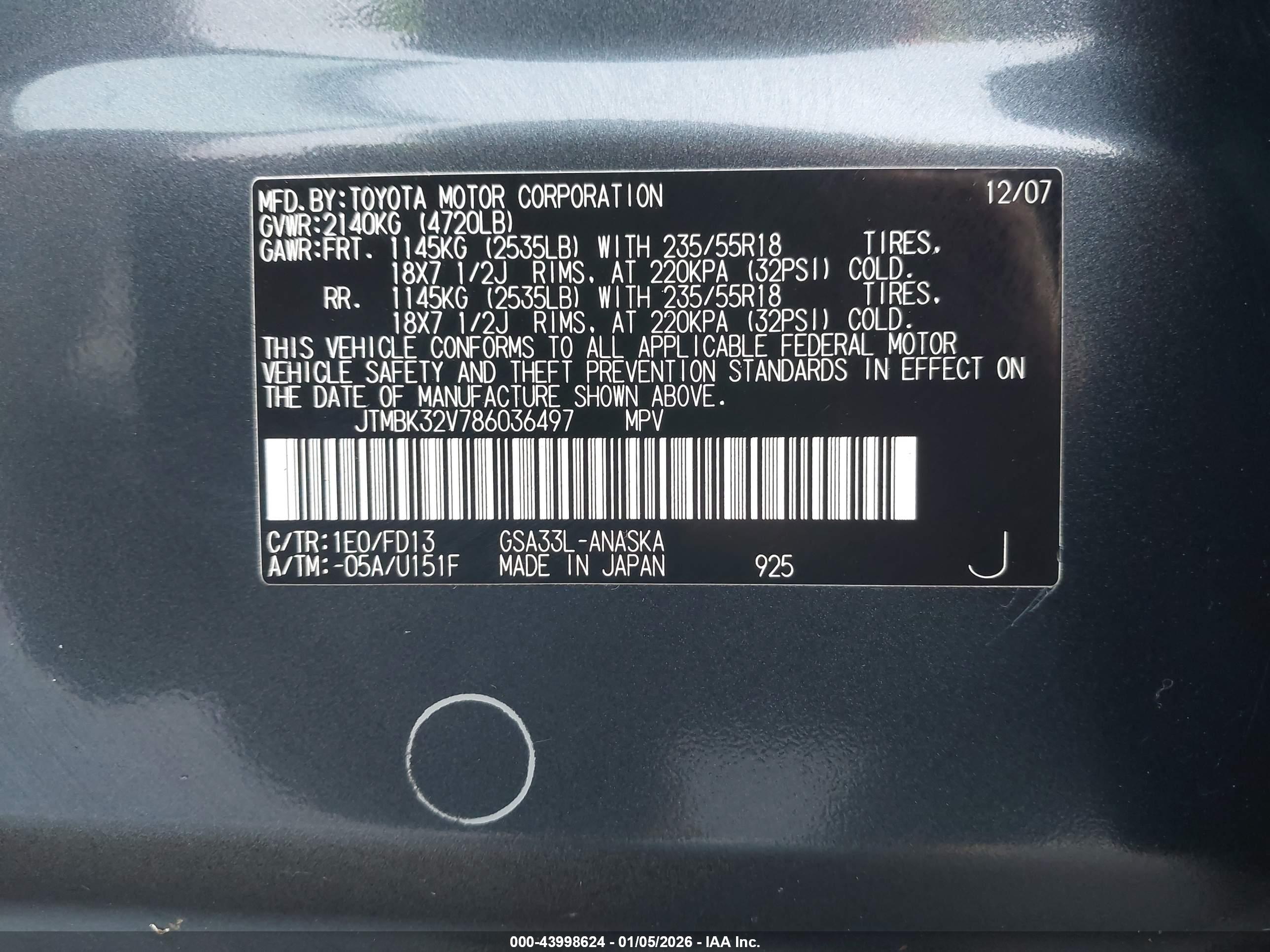 TOYOTA RAV4 image 9