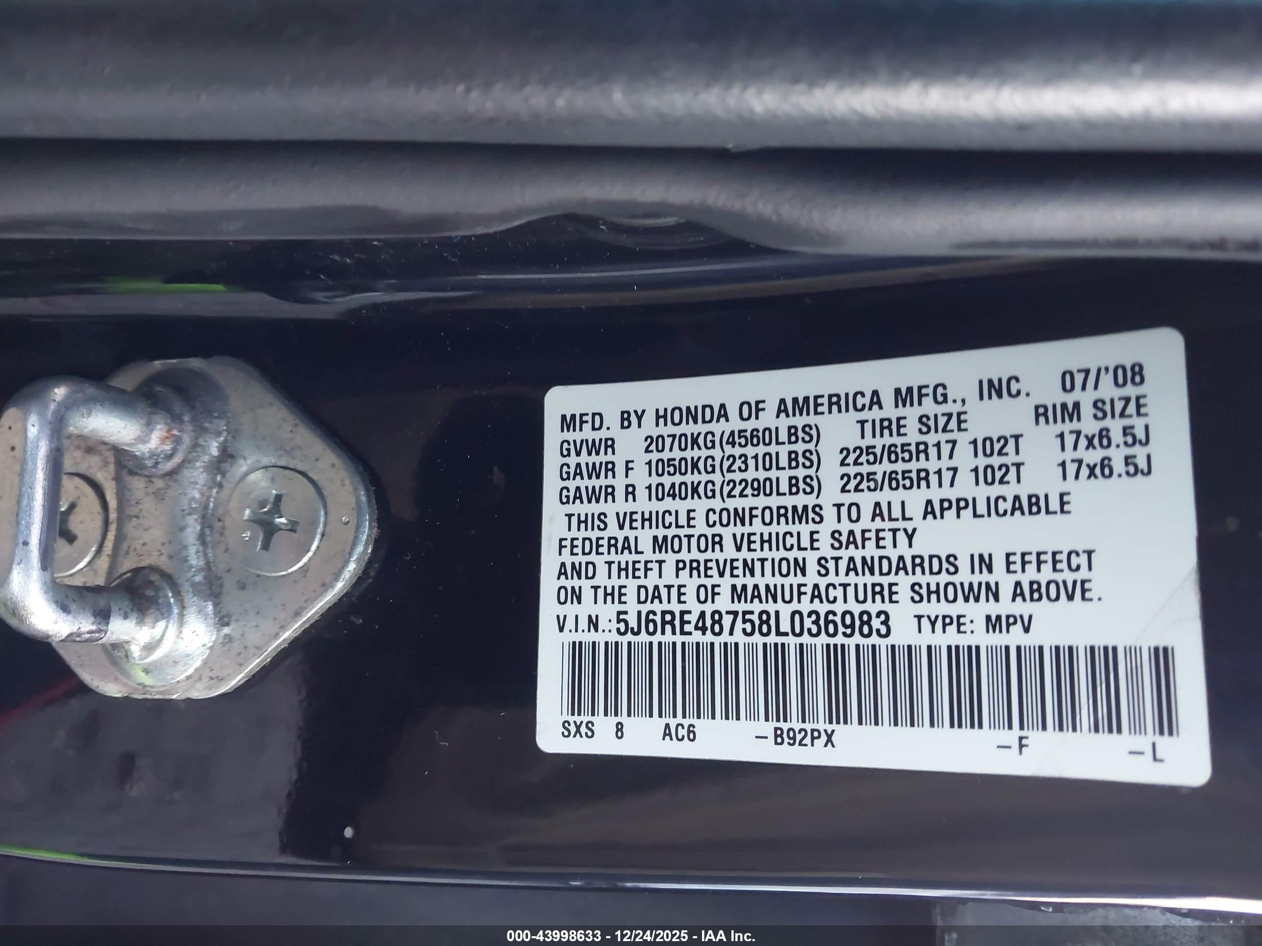 HONDA CR-V image 9