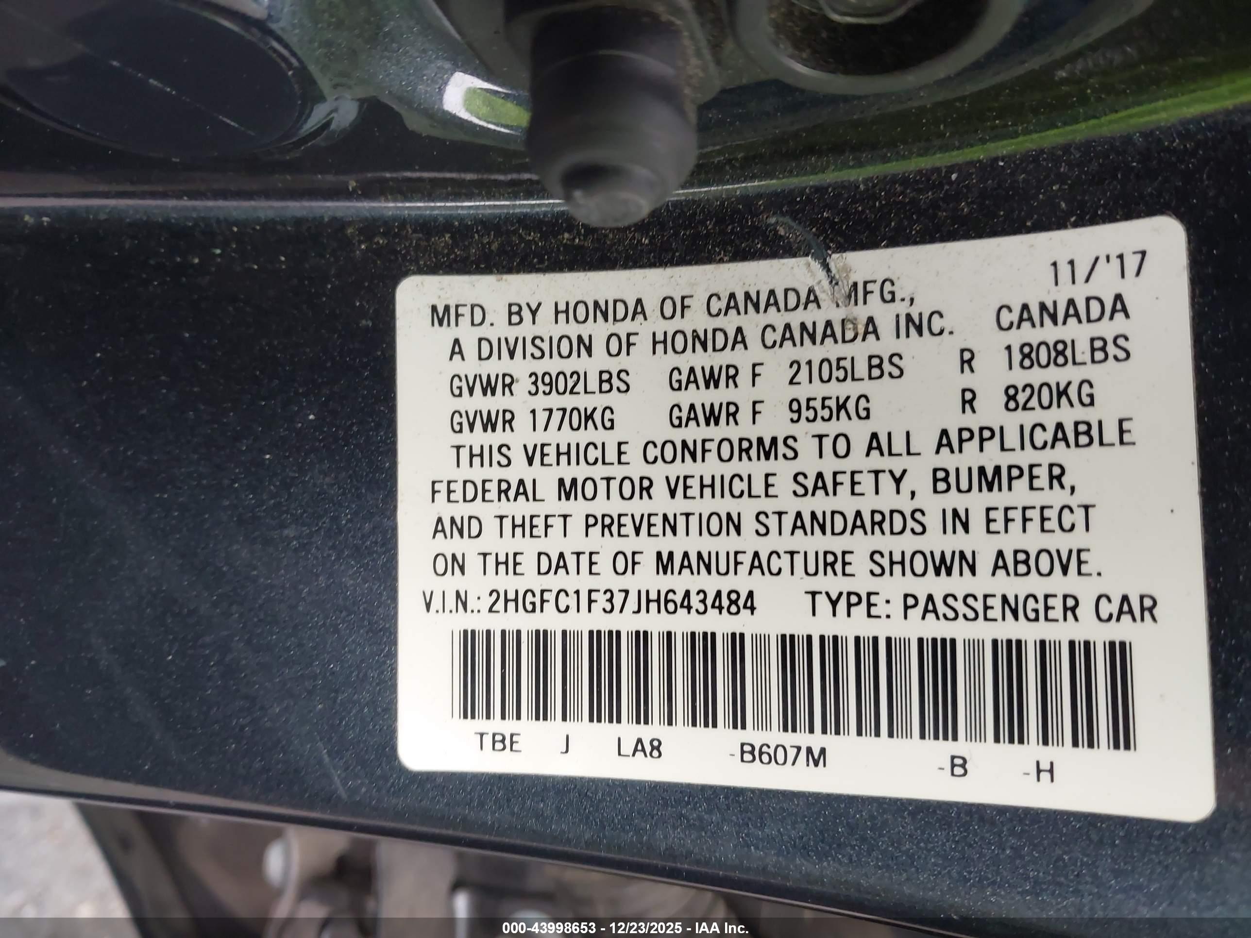HONDA CIVIC image 9