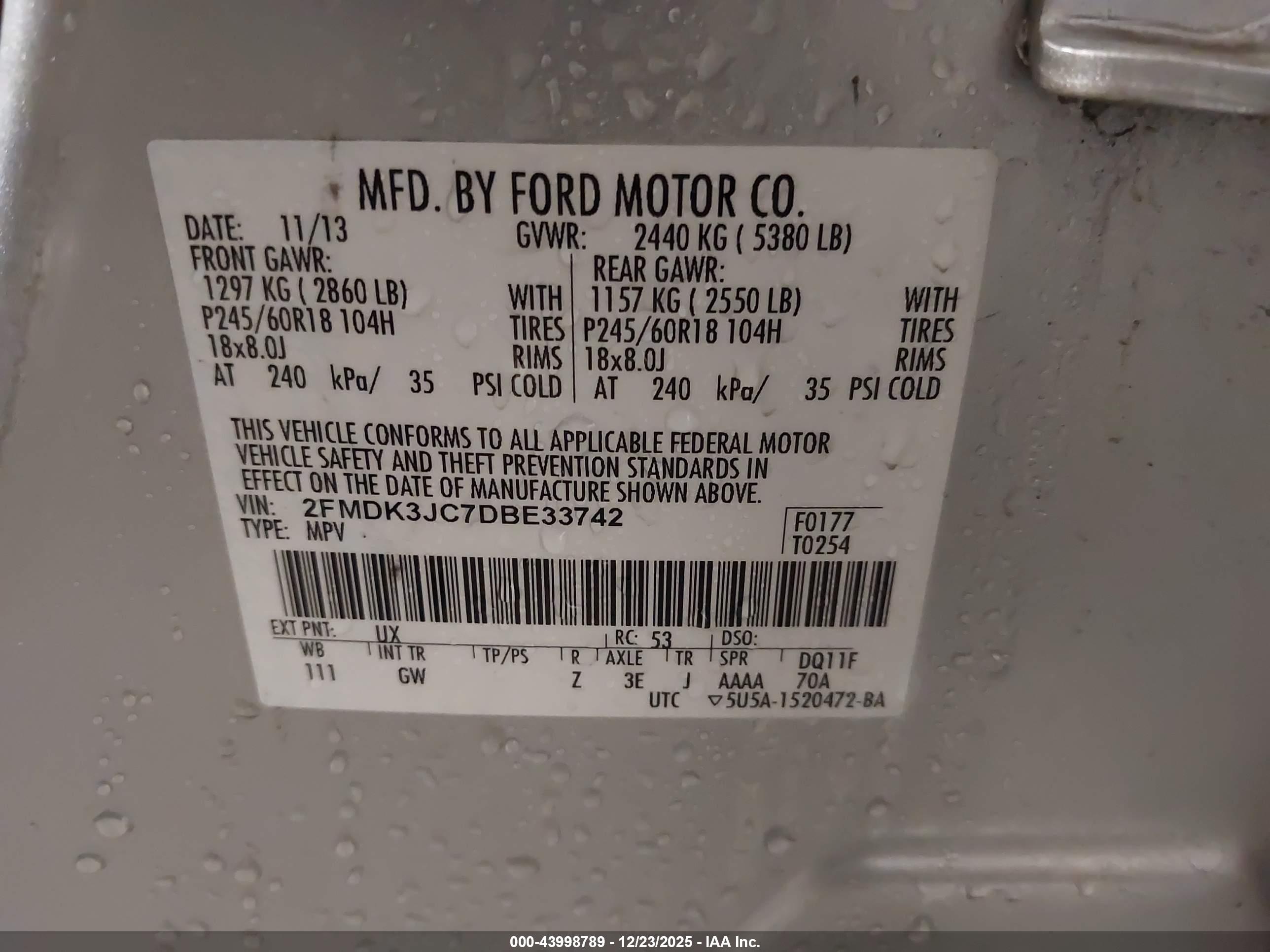 FORD EDGE image 9