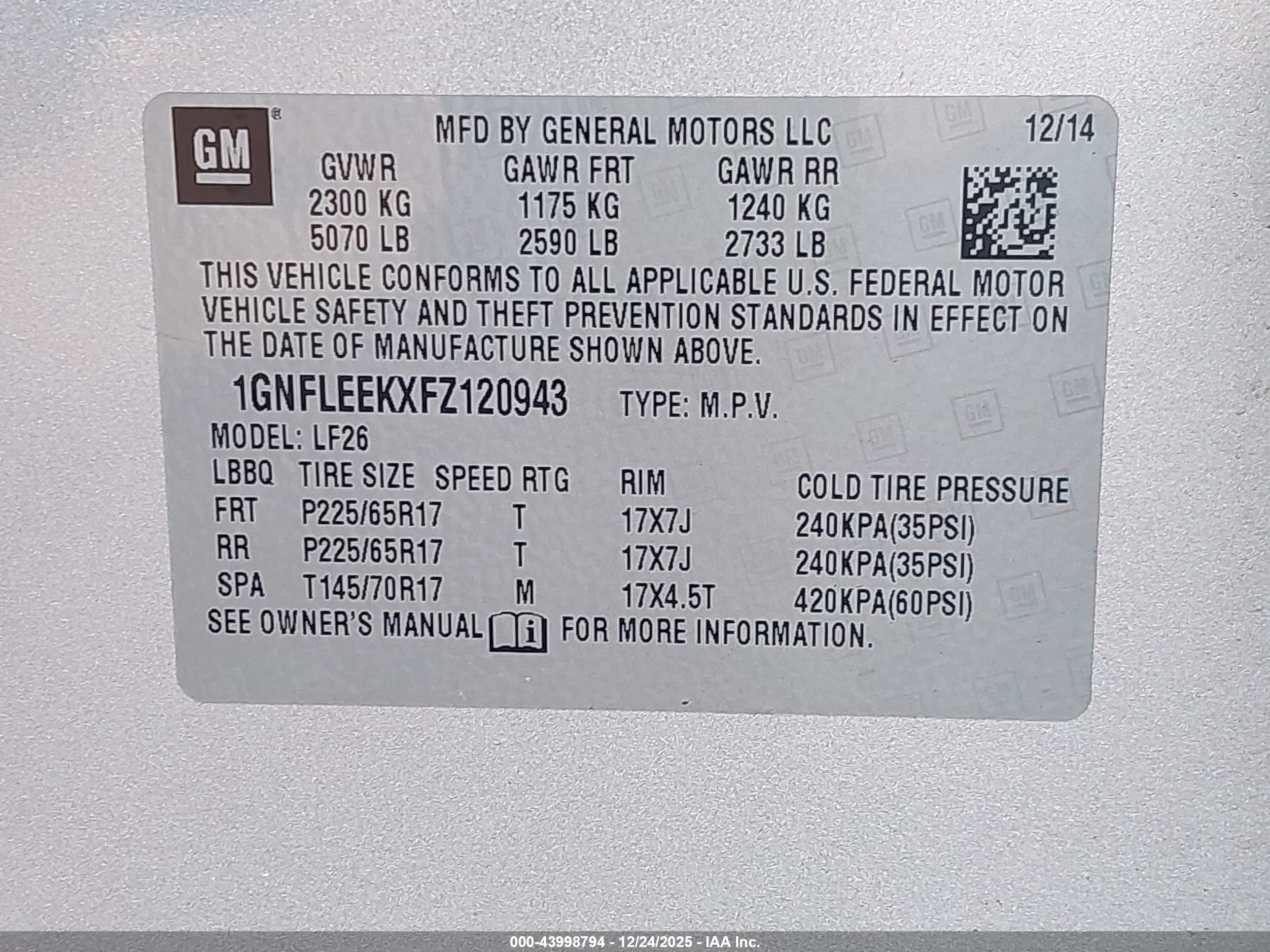 CHEVROLET EQUINOX image 9