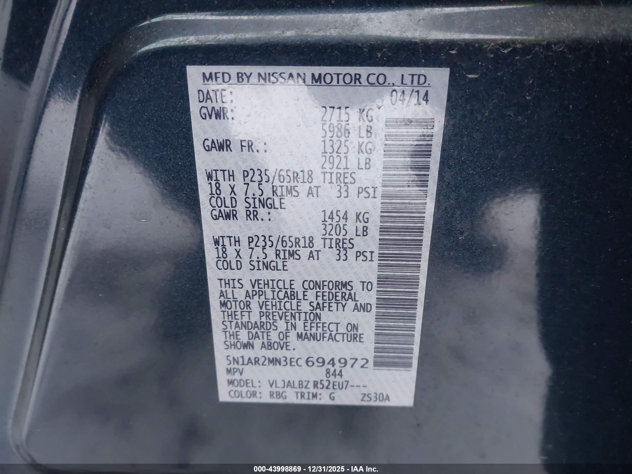 NISSAN PATHFINDER image 9