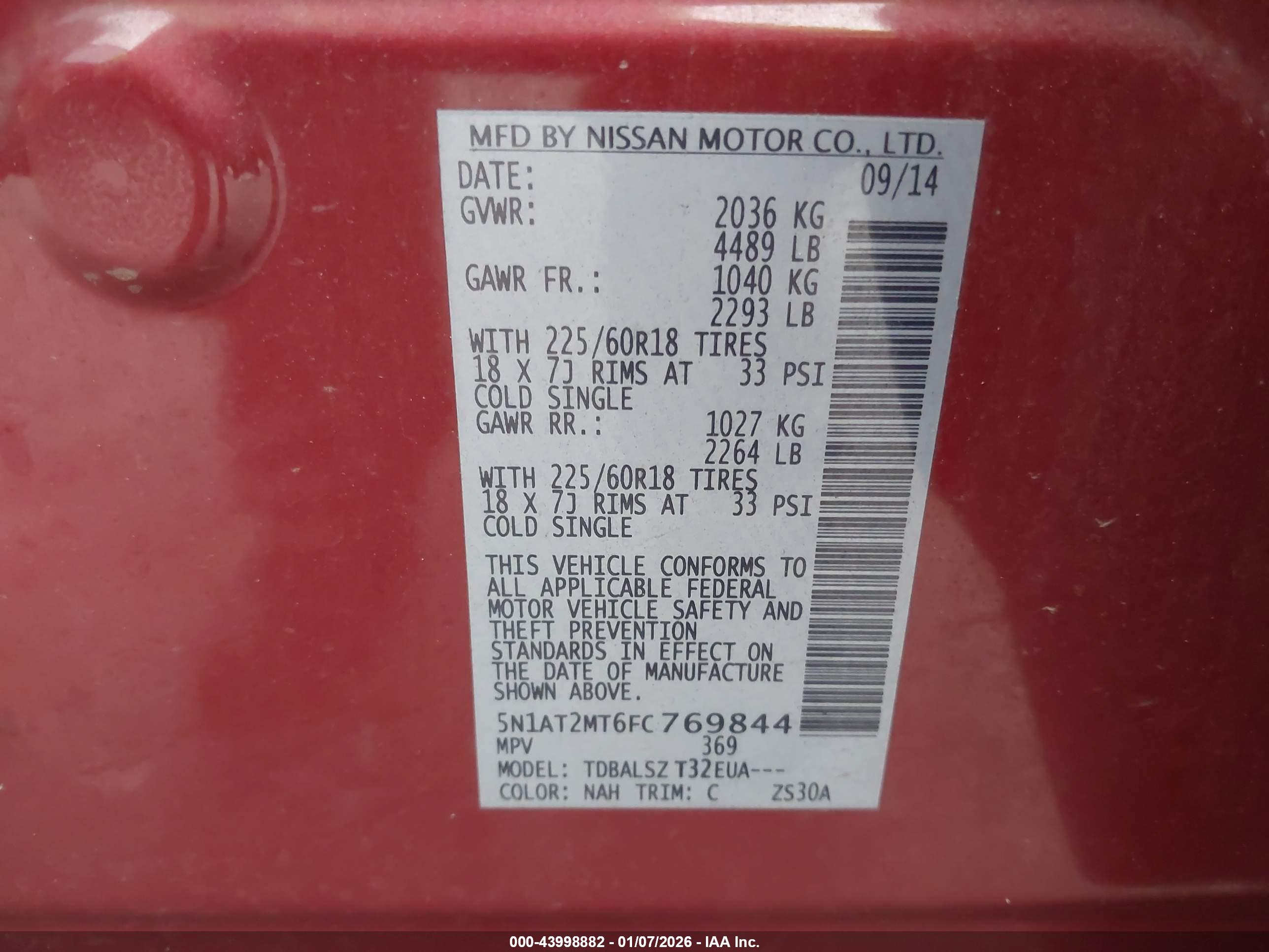 NISSAN ROGUE image 9