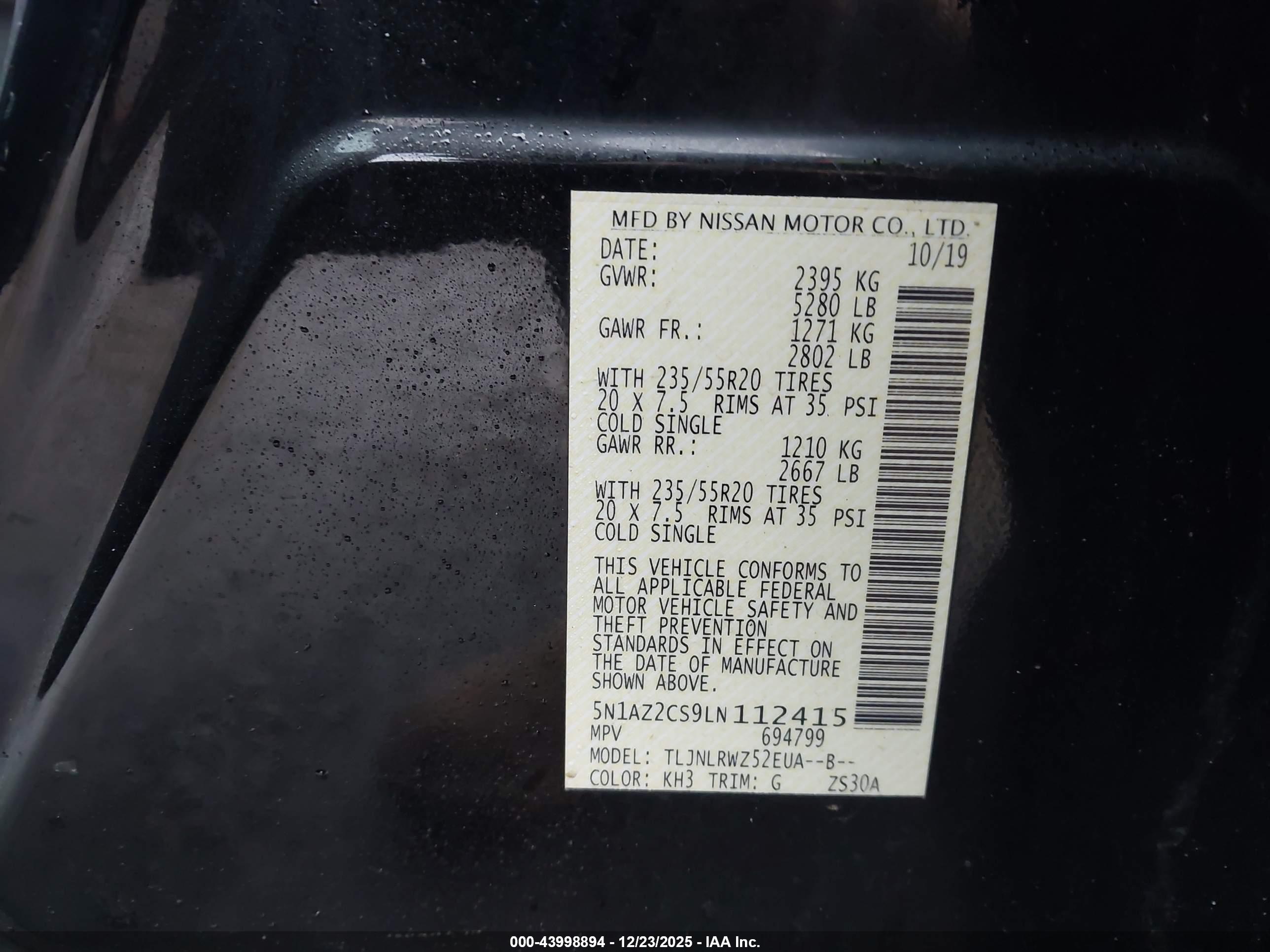 NISSAN MURANO image 9