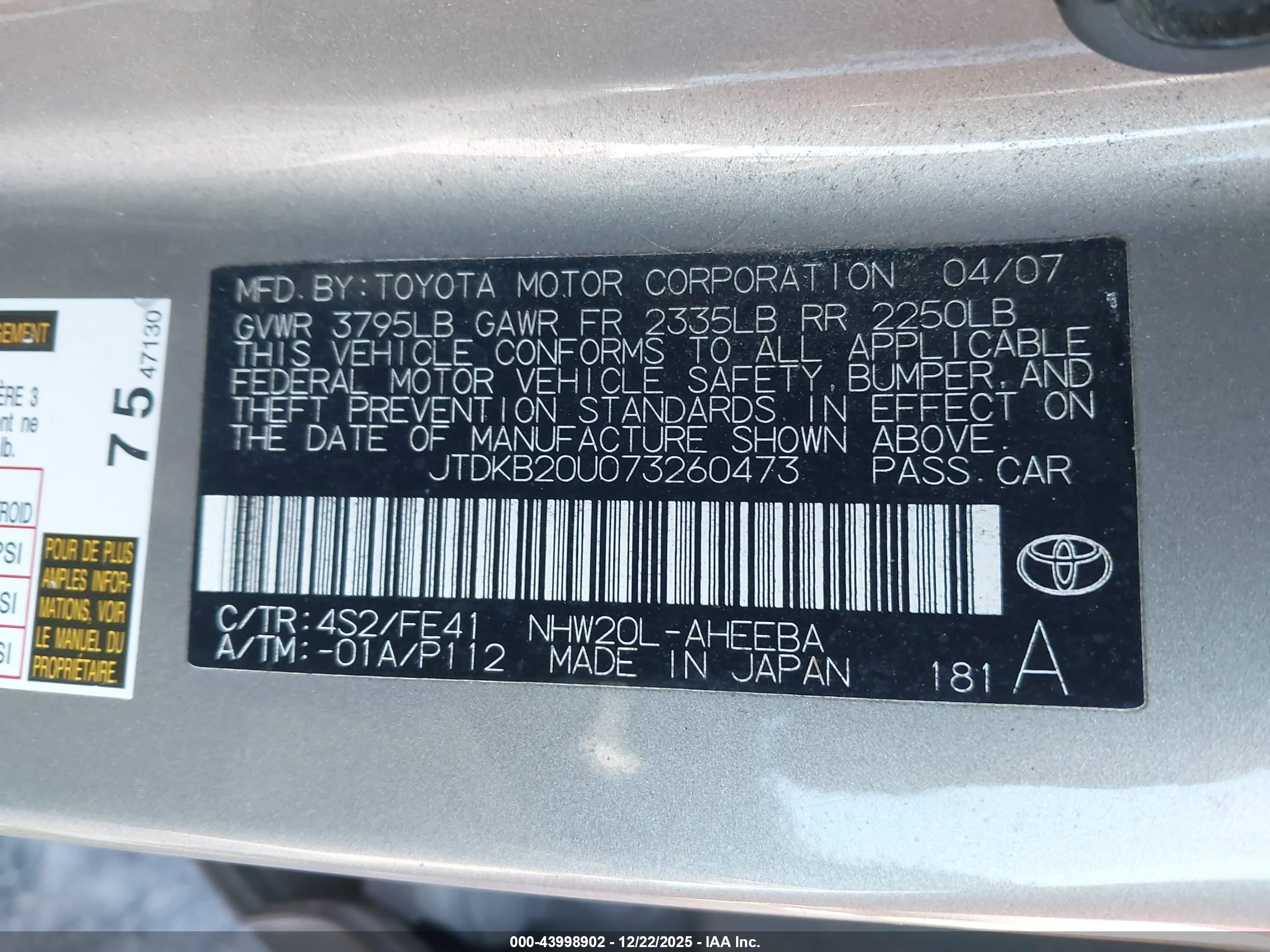 TOYOTA PRIUS image 9