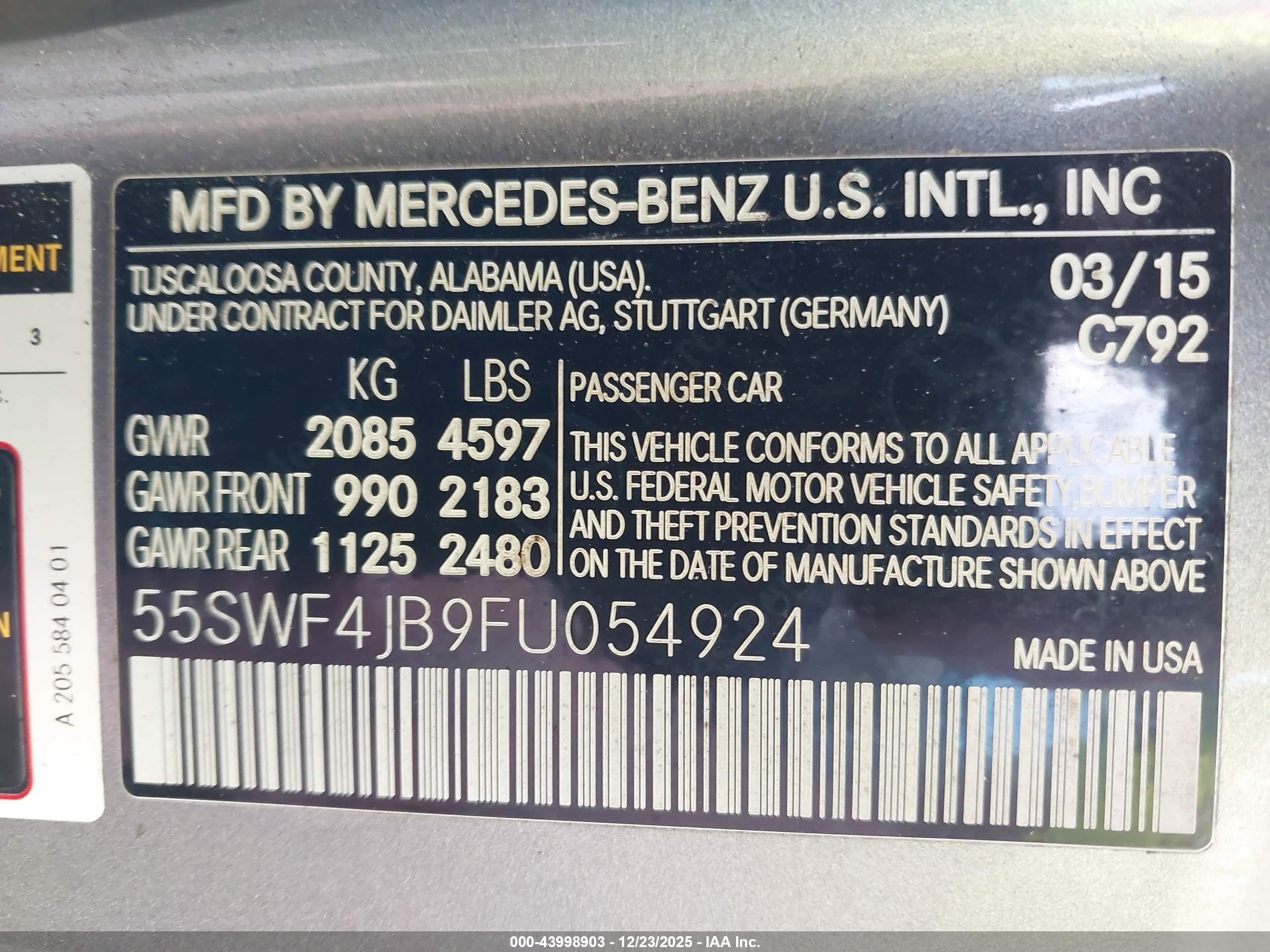 MERCEDES-BENZ C image 9
