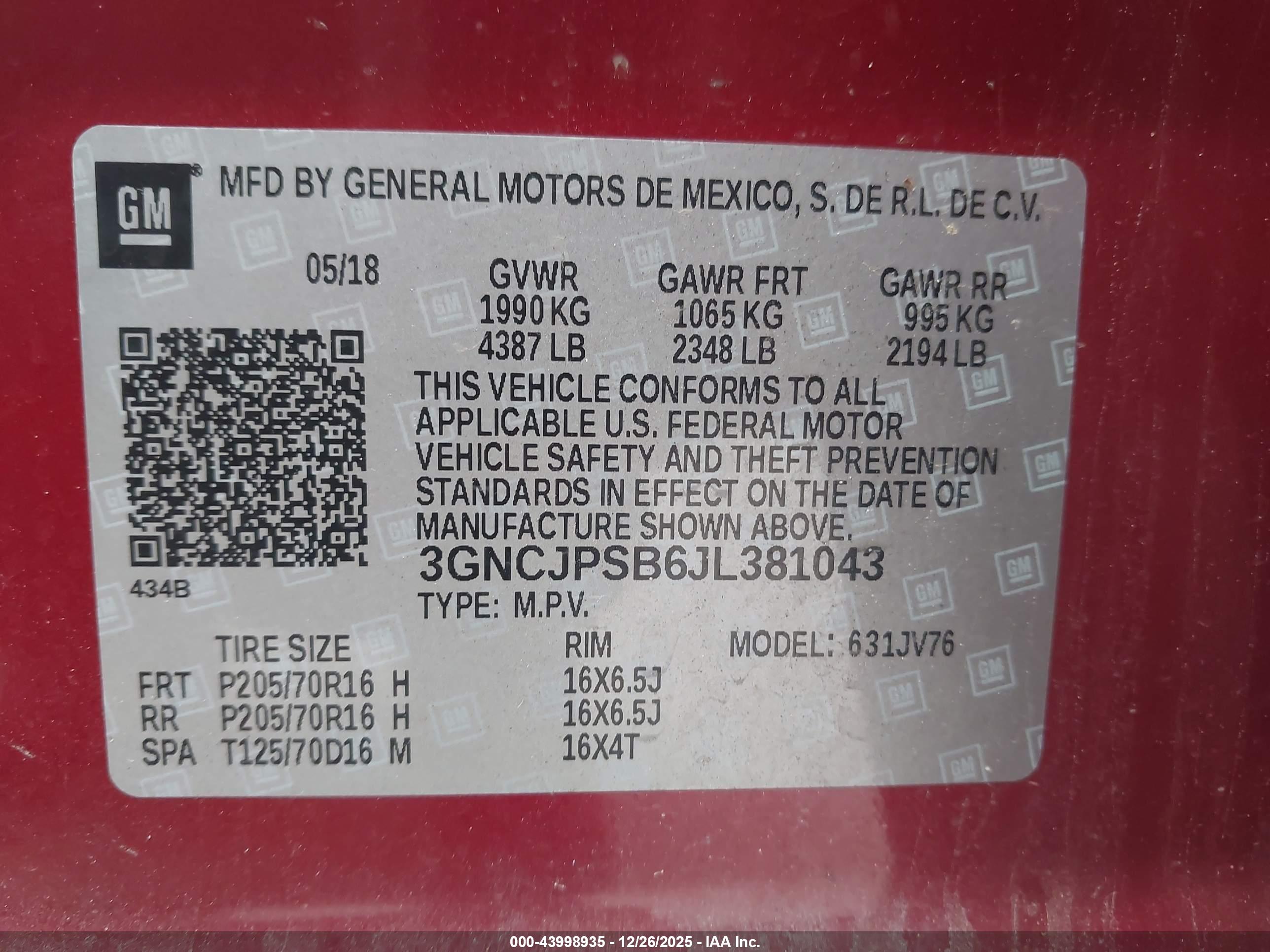 CHEVROLET TRAX image 9