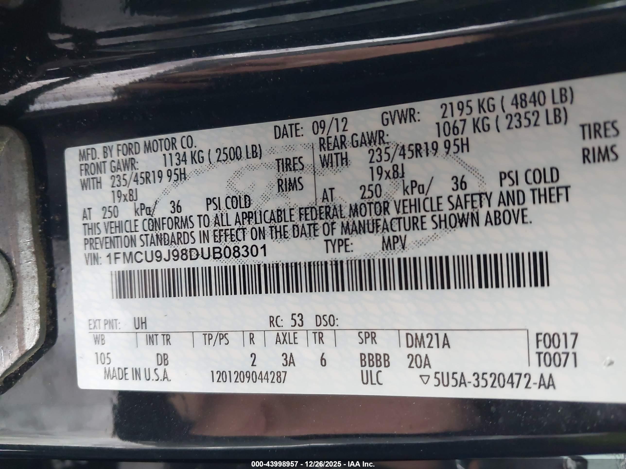 FORD ESCAPE image 9
