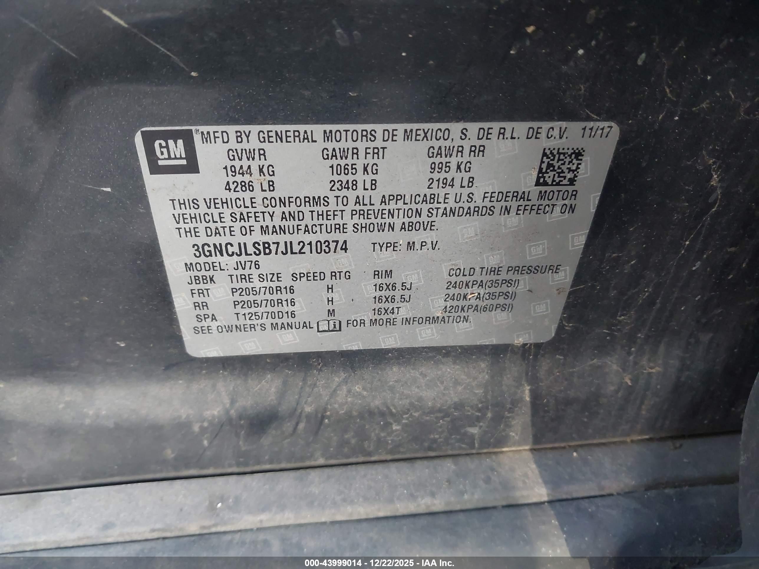 CHEVROLET TRAX image 9
