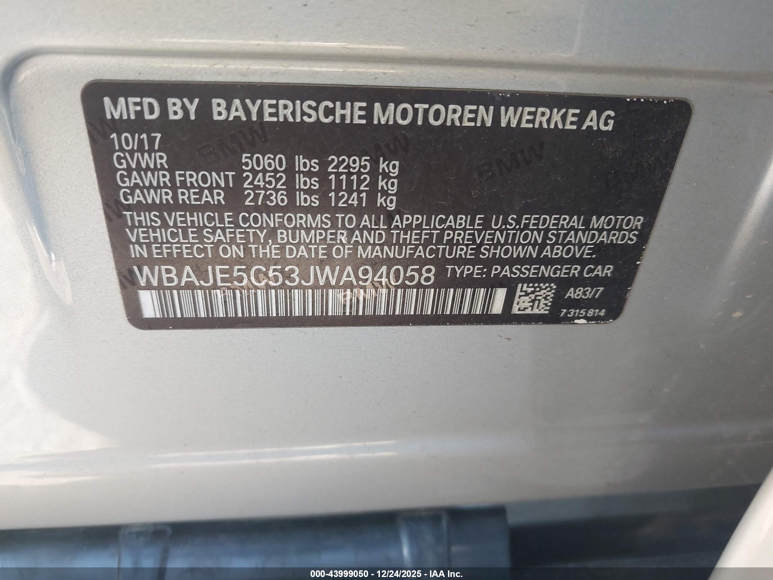 BMW 540I image 9