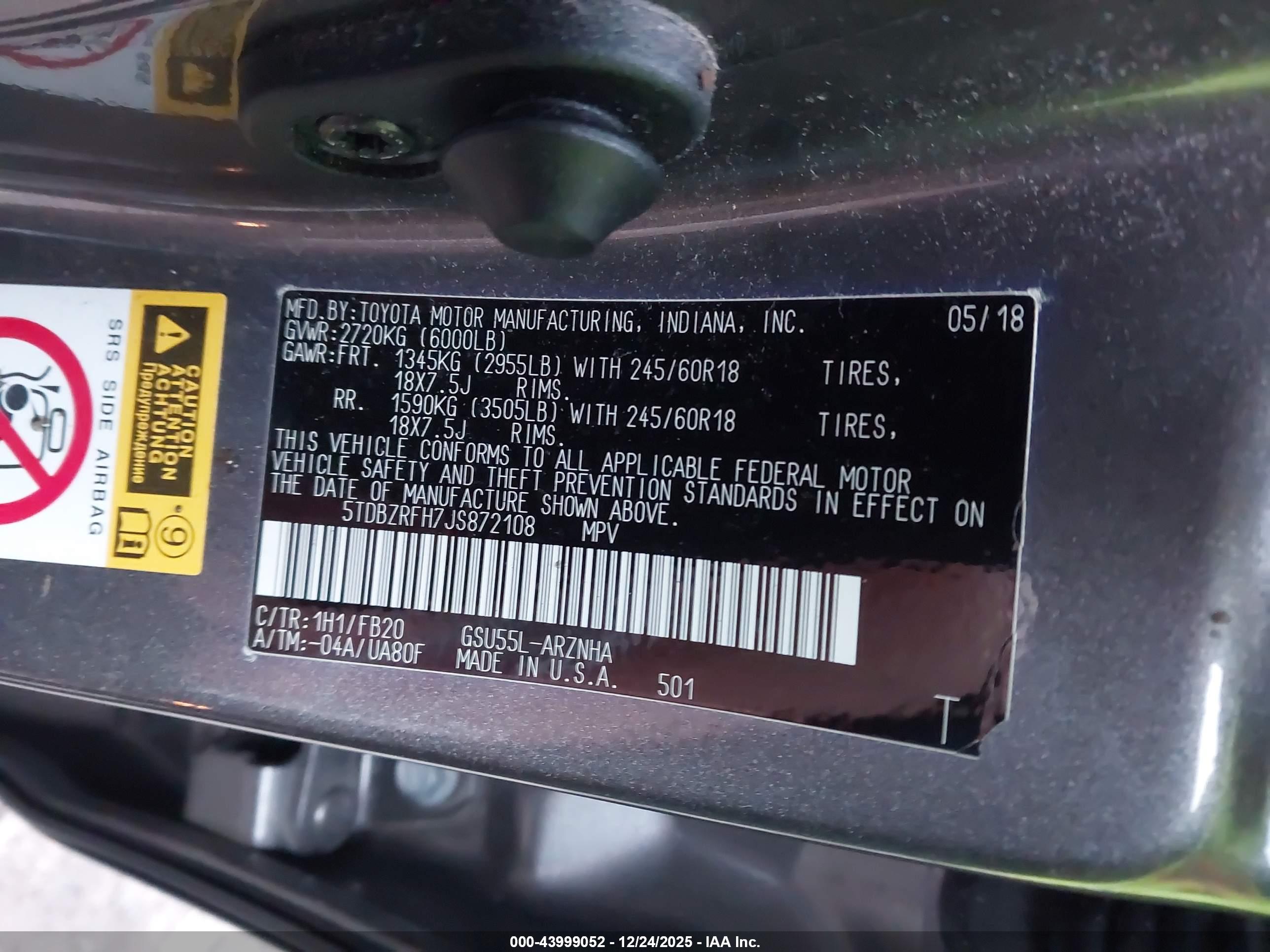 TOYOTA HIGHLANDER image 9