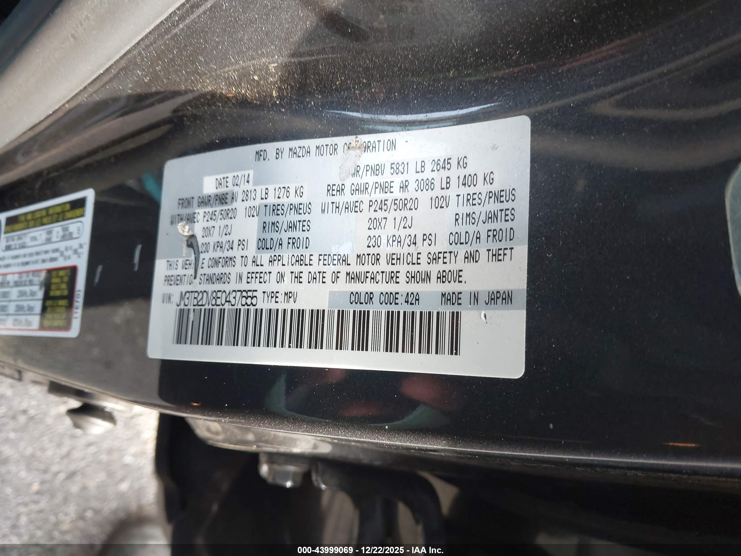 MAZDA CX-9 image 9
