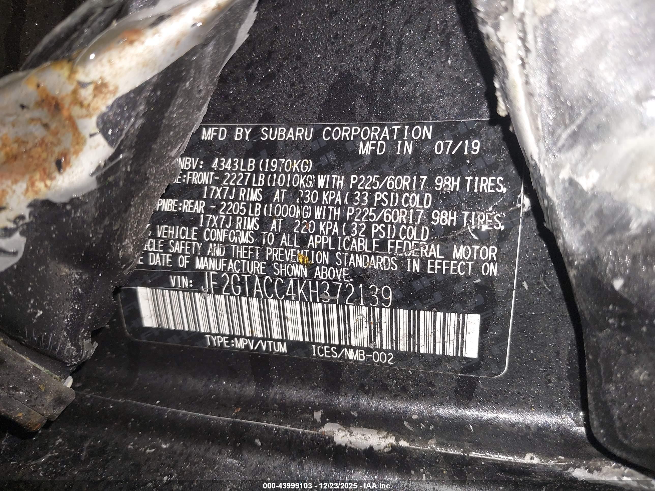 SUBARU CROSSTREK image 9