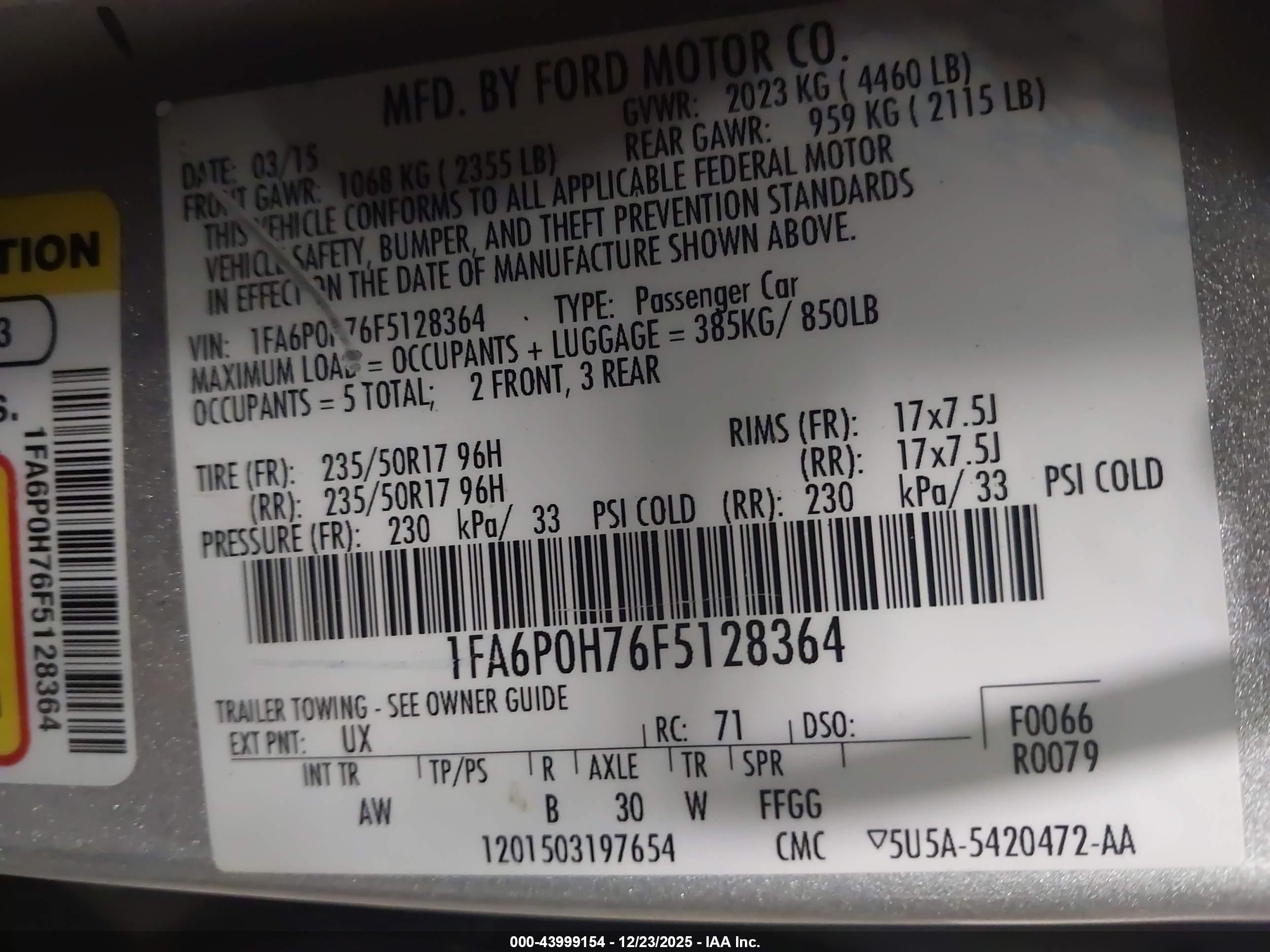 FORD FUSION image 9