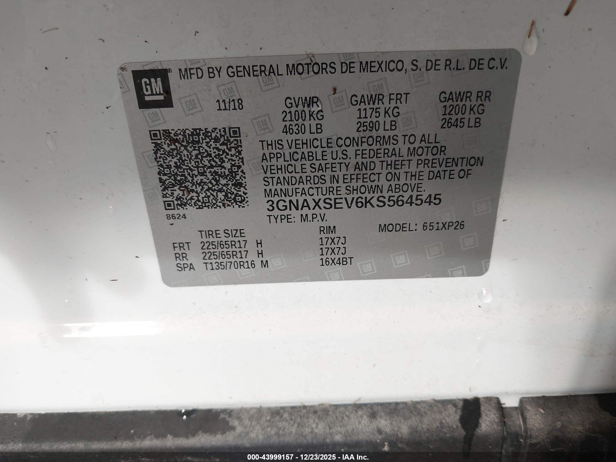 CHEVROLET EQUINOX image 9