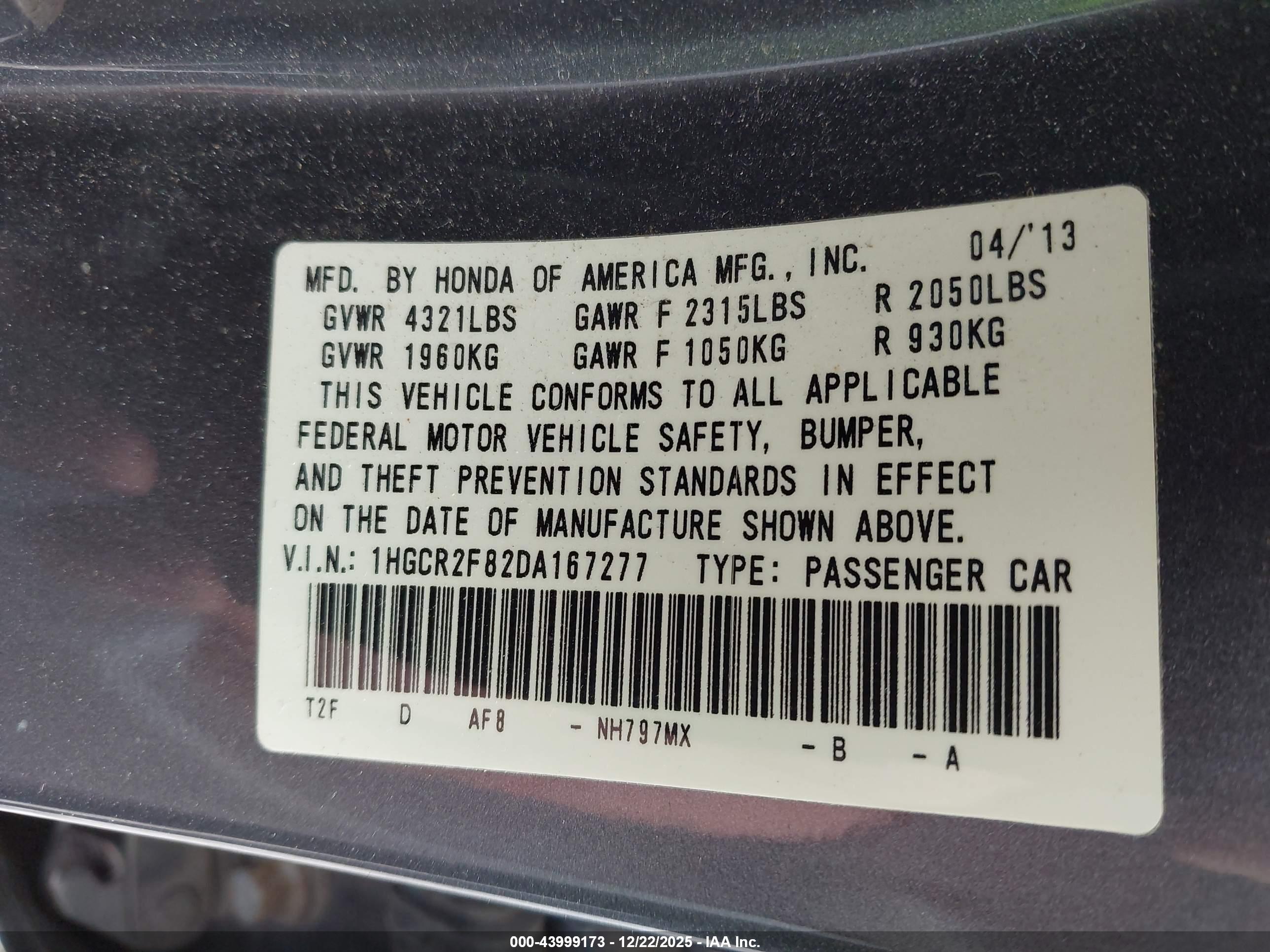 HONDA ACCORD image 9
