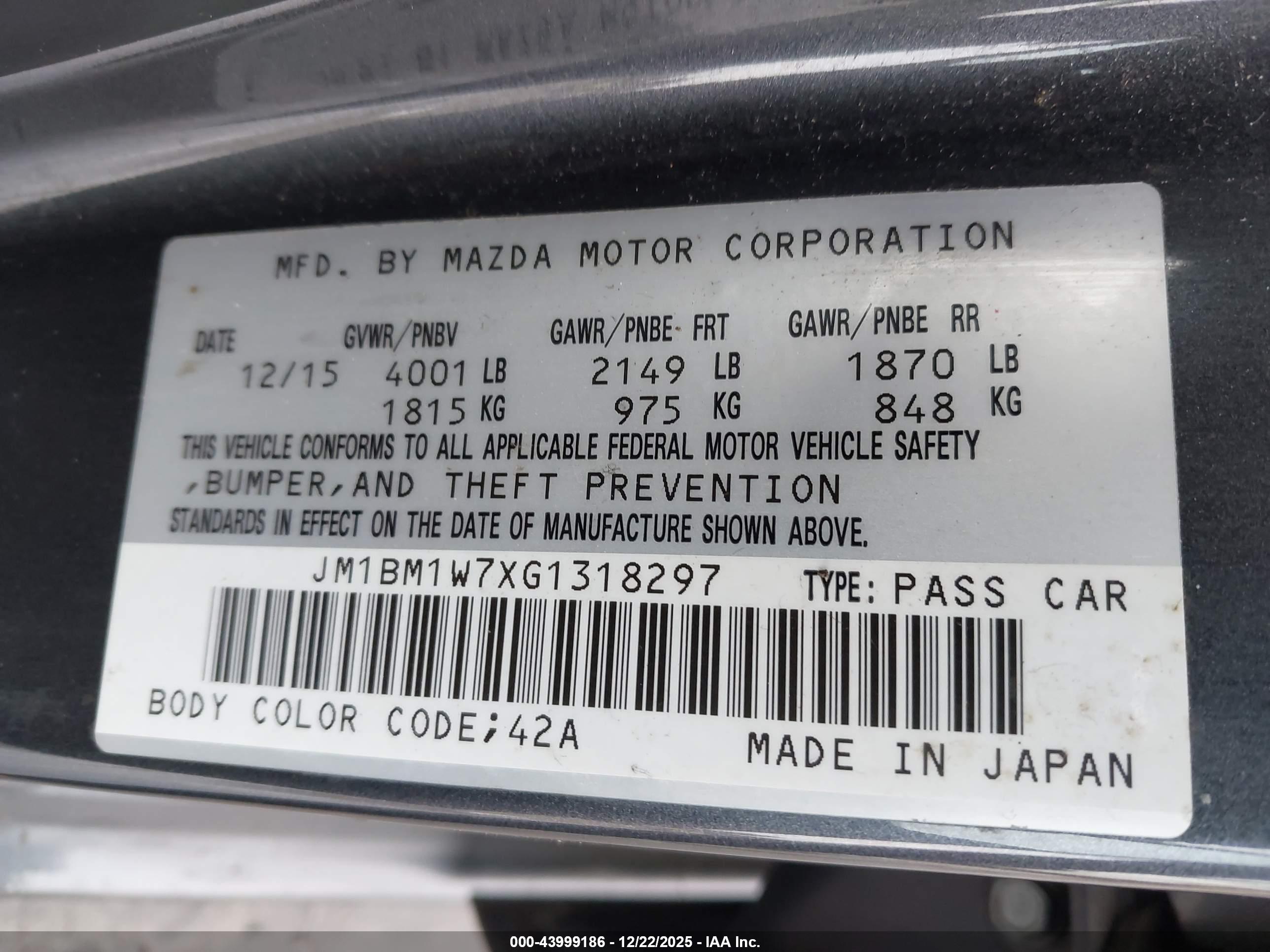 MAZDA MAZDA3 image 9