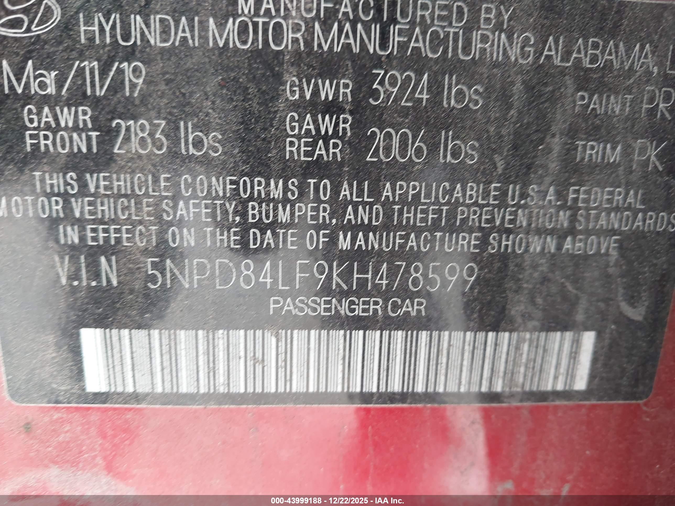 HYUNDAI ELANTRA image 9