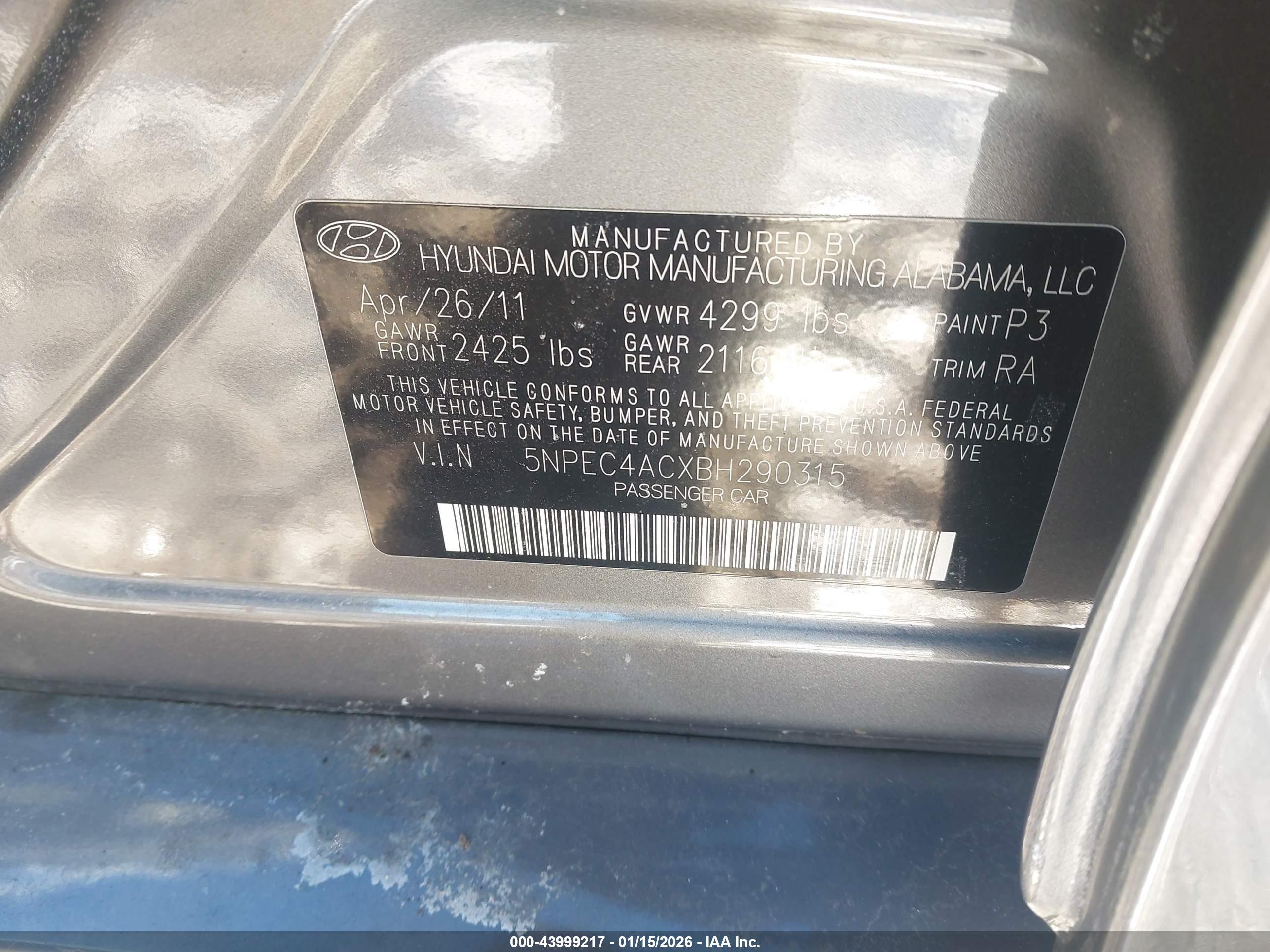 HYUNDAI SONATA image 9