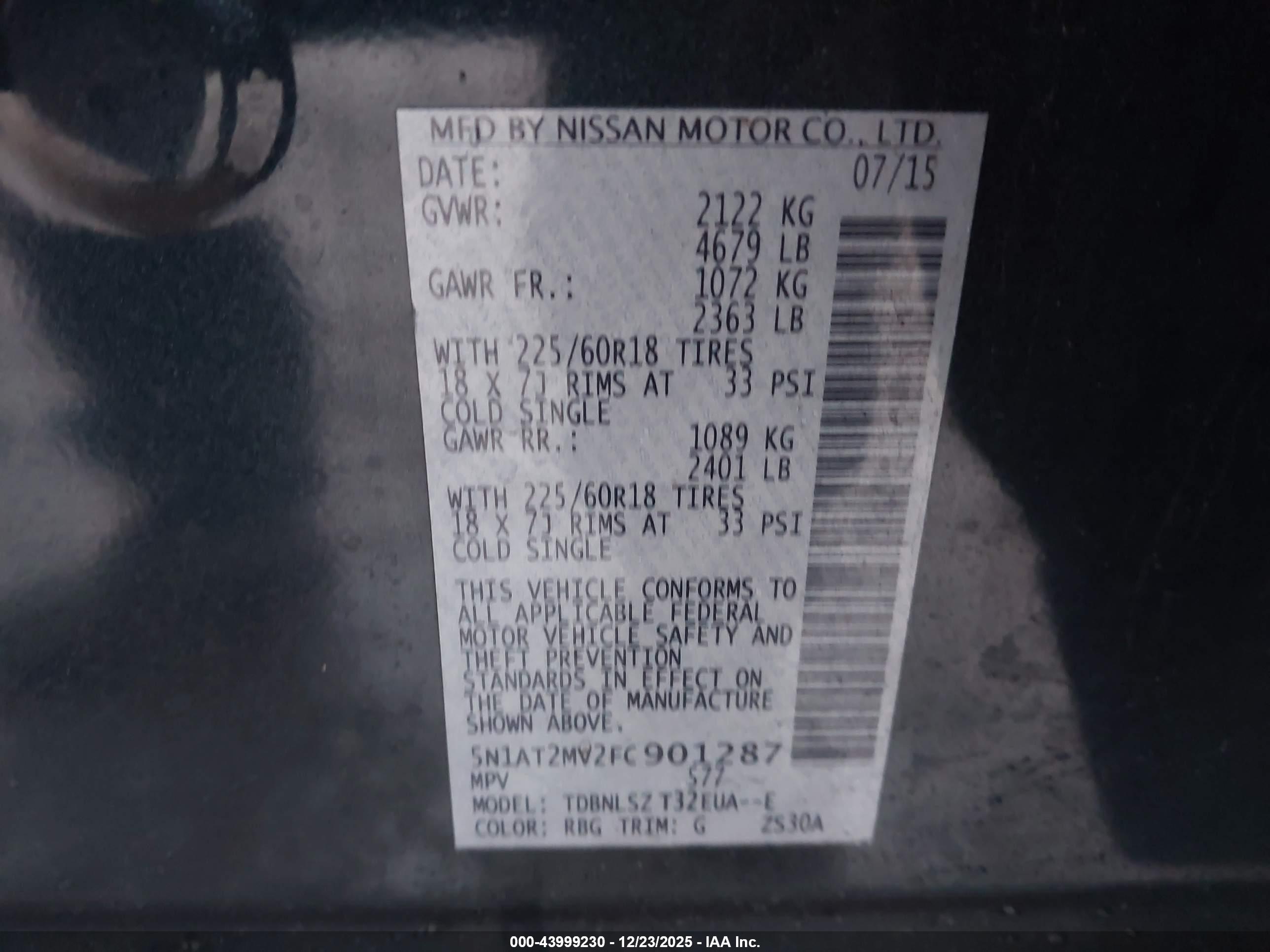 NISSAN ROGUE image 9