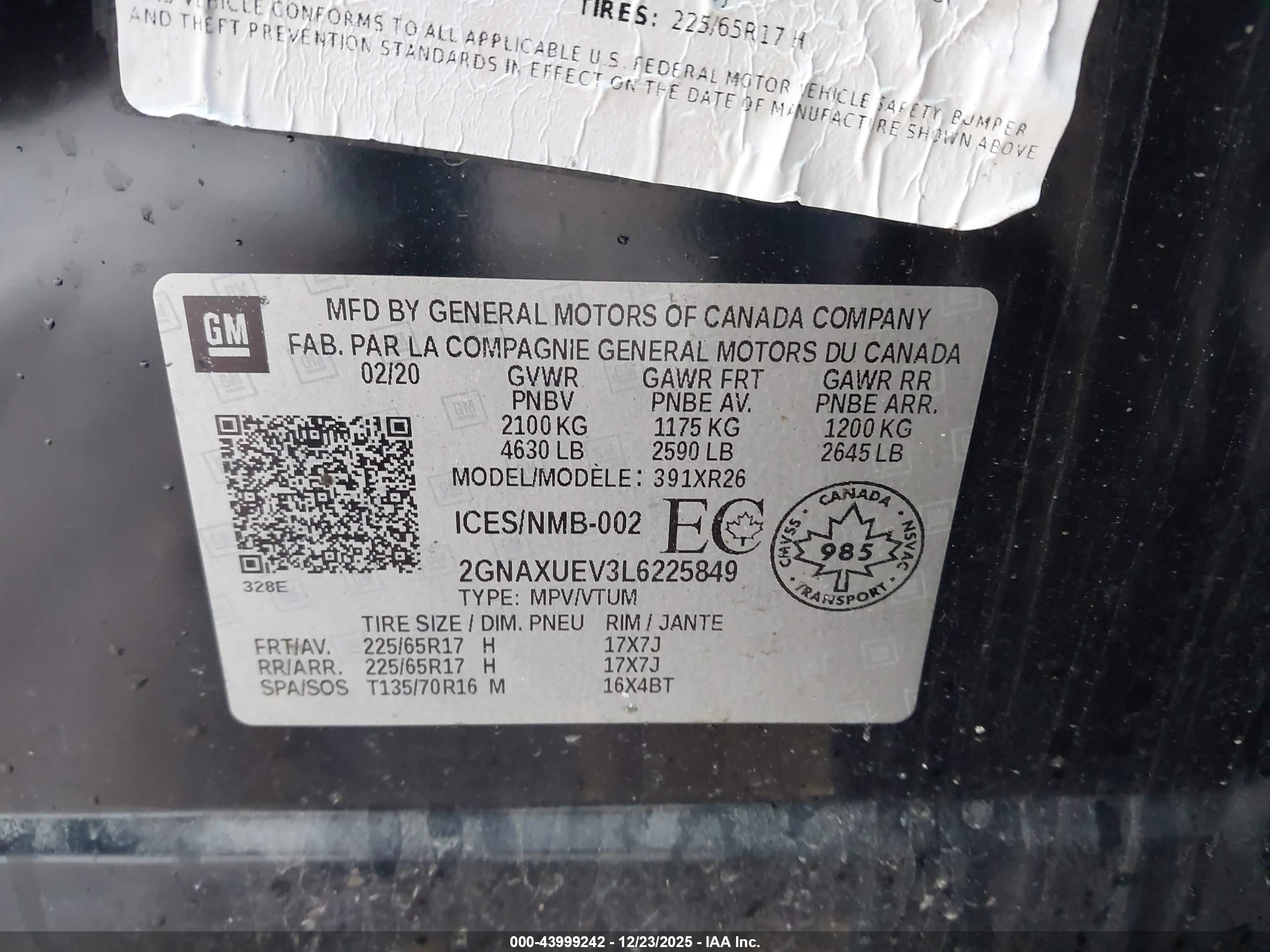 CHEVROLET EQUINOX image 9