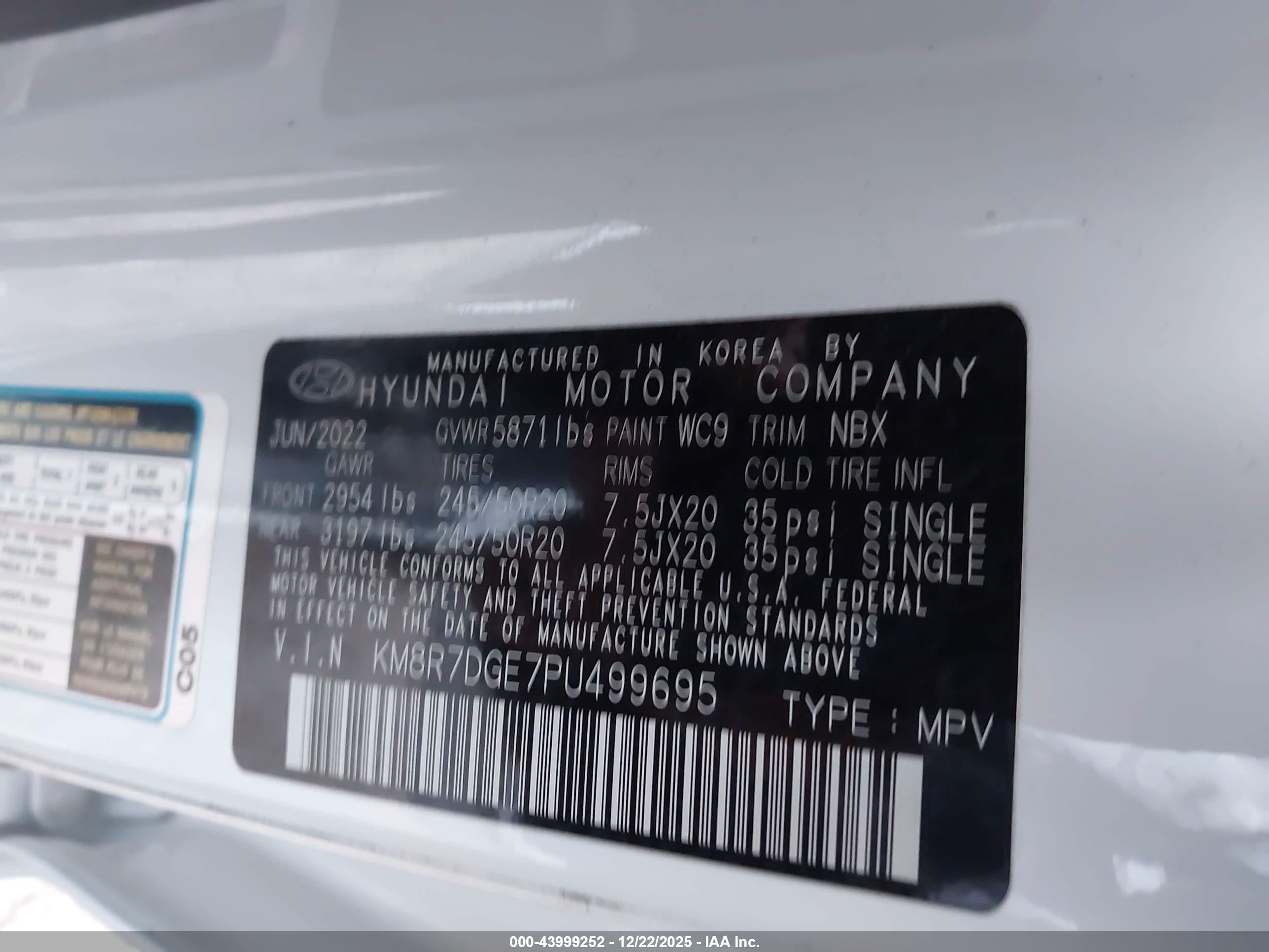 HYUNDAI PALISADE image 9