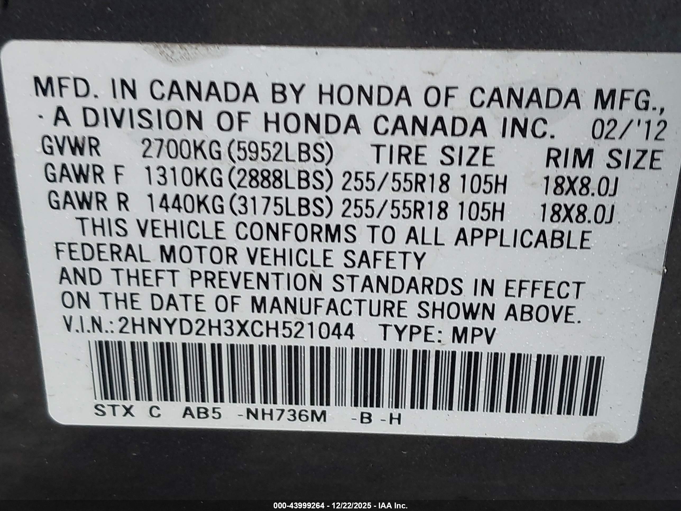 ACURA MDX image 9