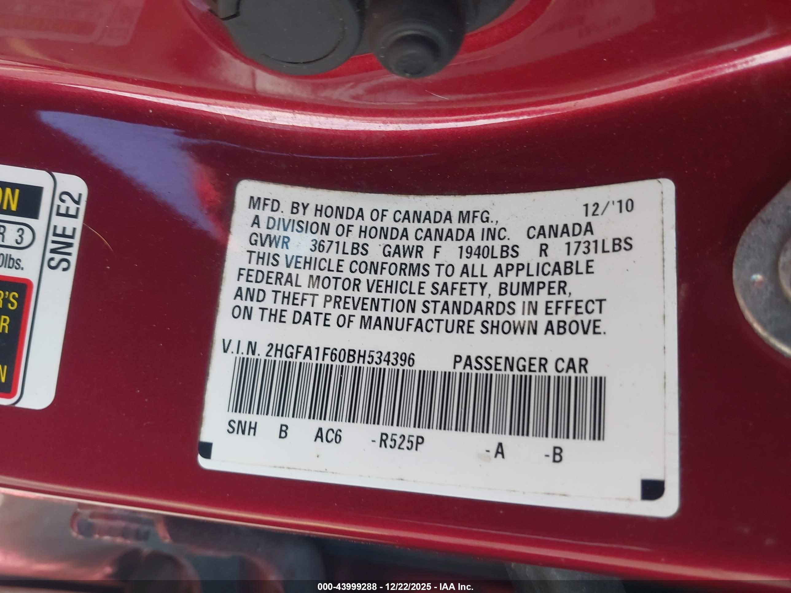 HONDA CIVIC image 9