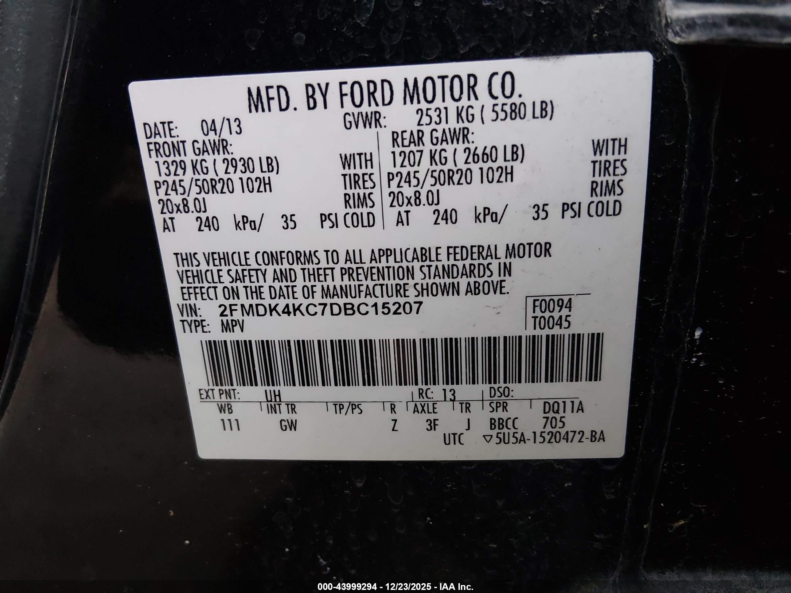 FORD EDGE image 9