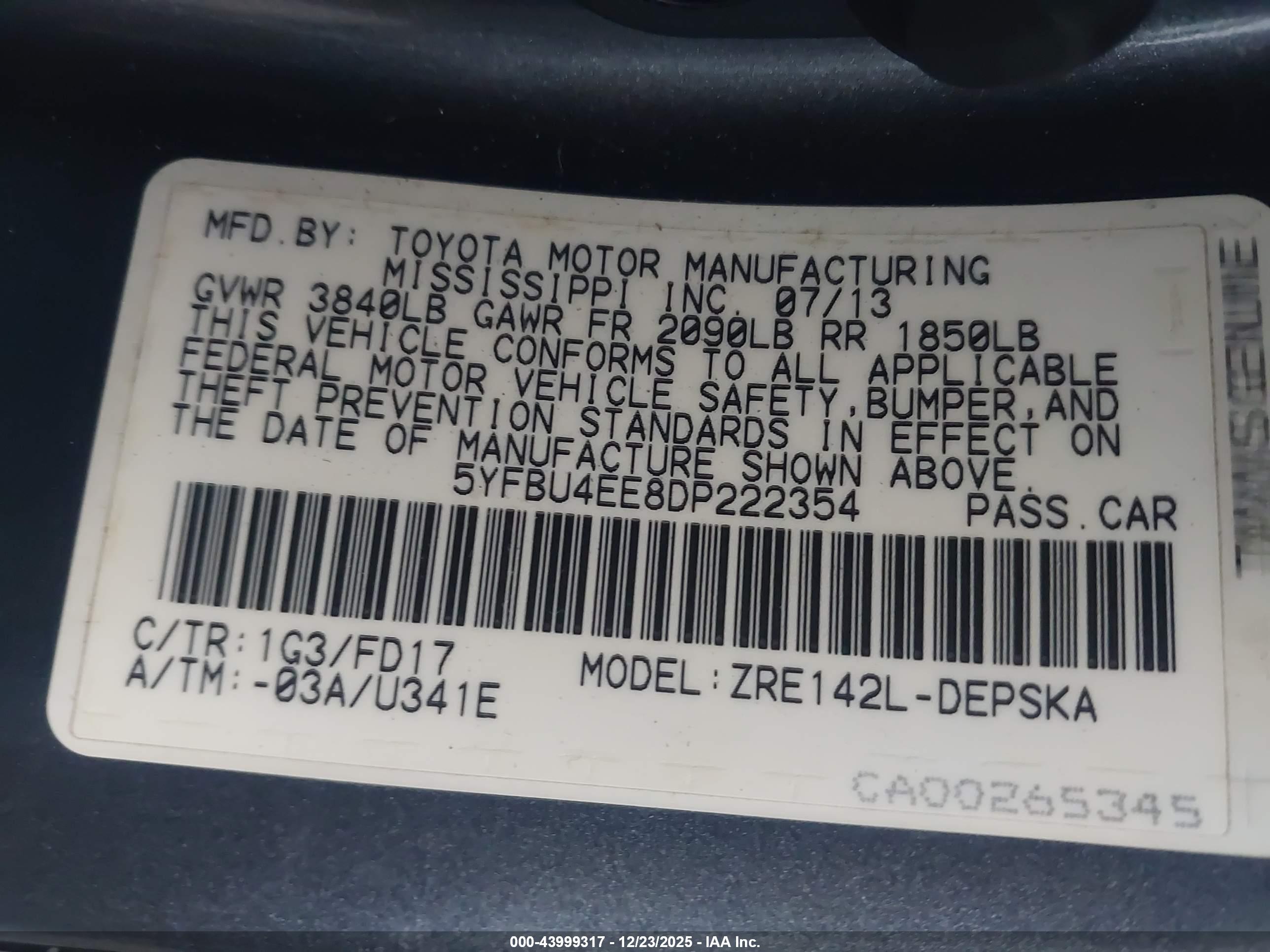 TOYOTA COROLLA image 9
