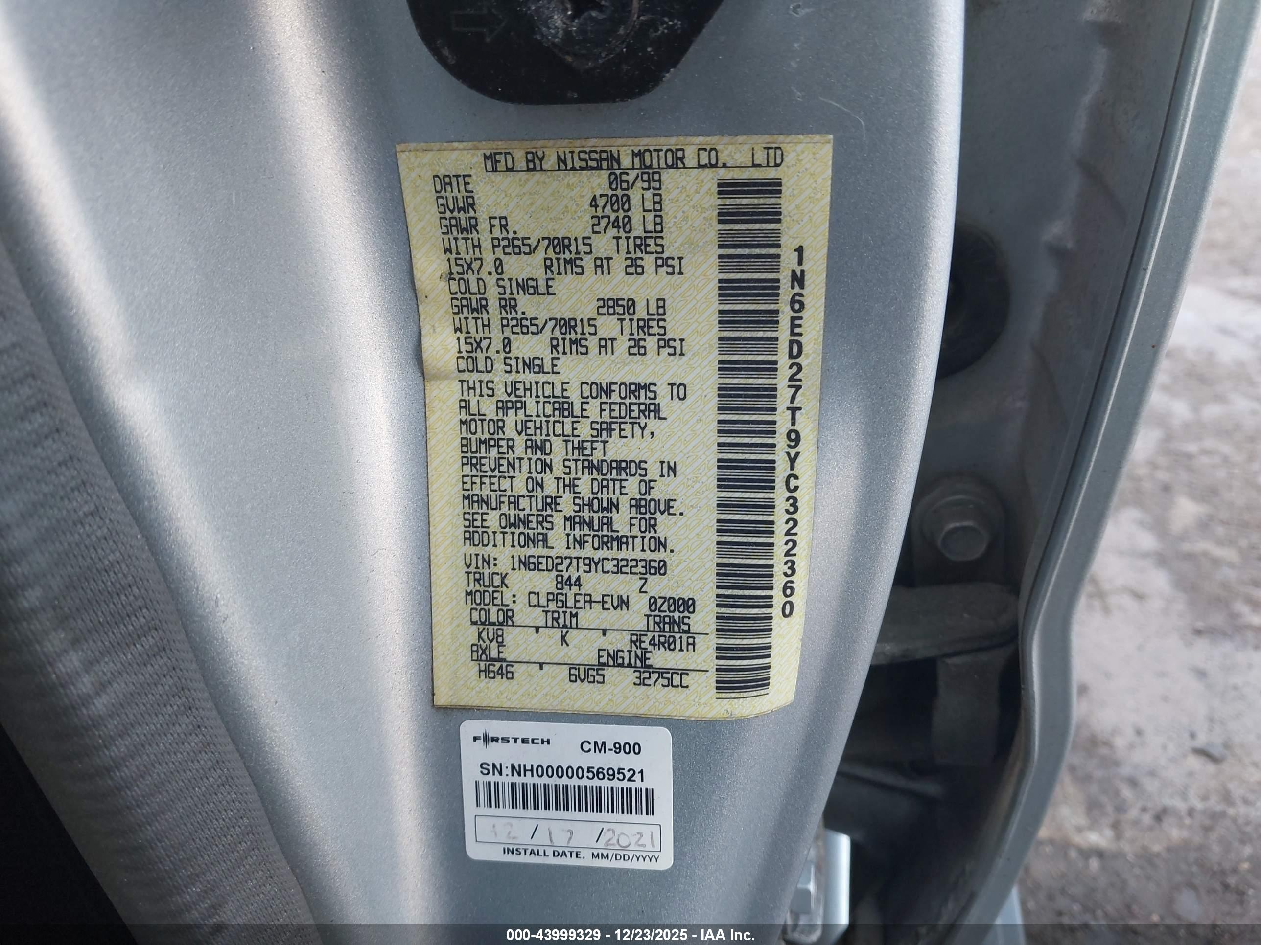 NISSAN FRONTIER image 9