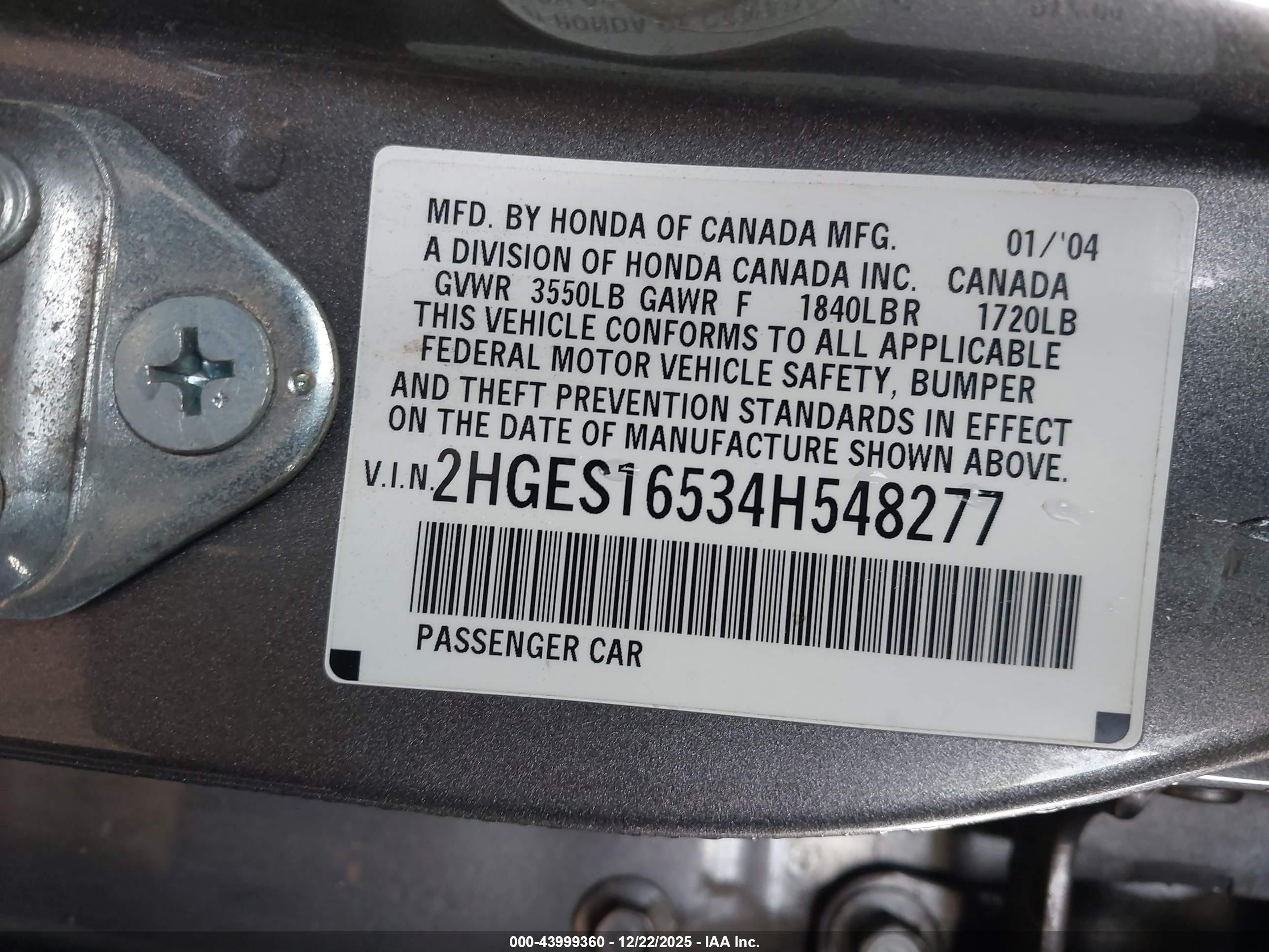 HONDA CIVIC image 9