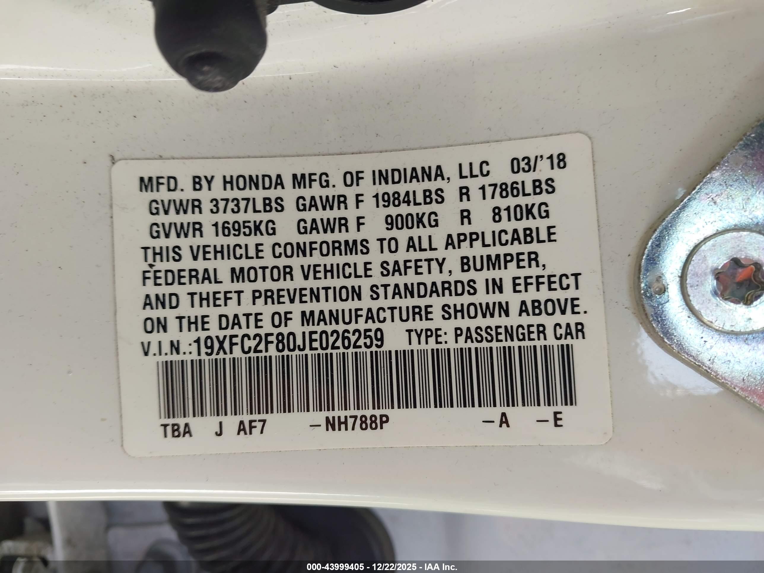 HONDA CIVIC image 9