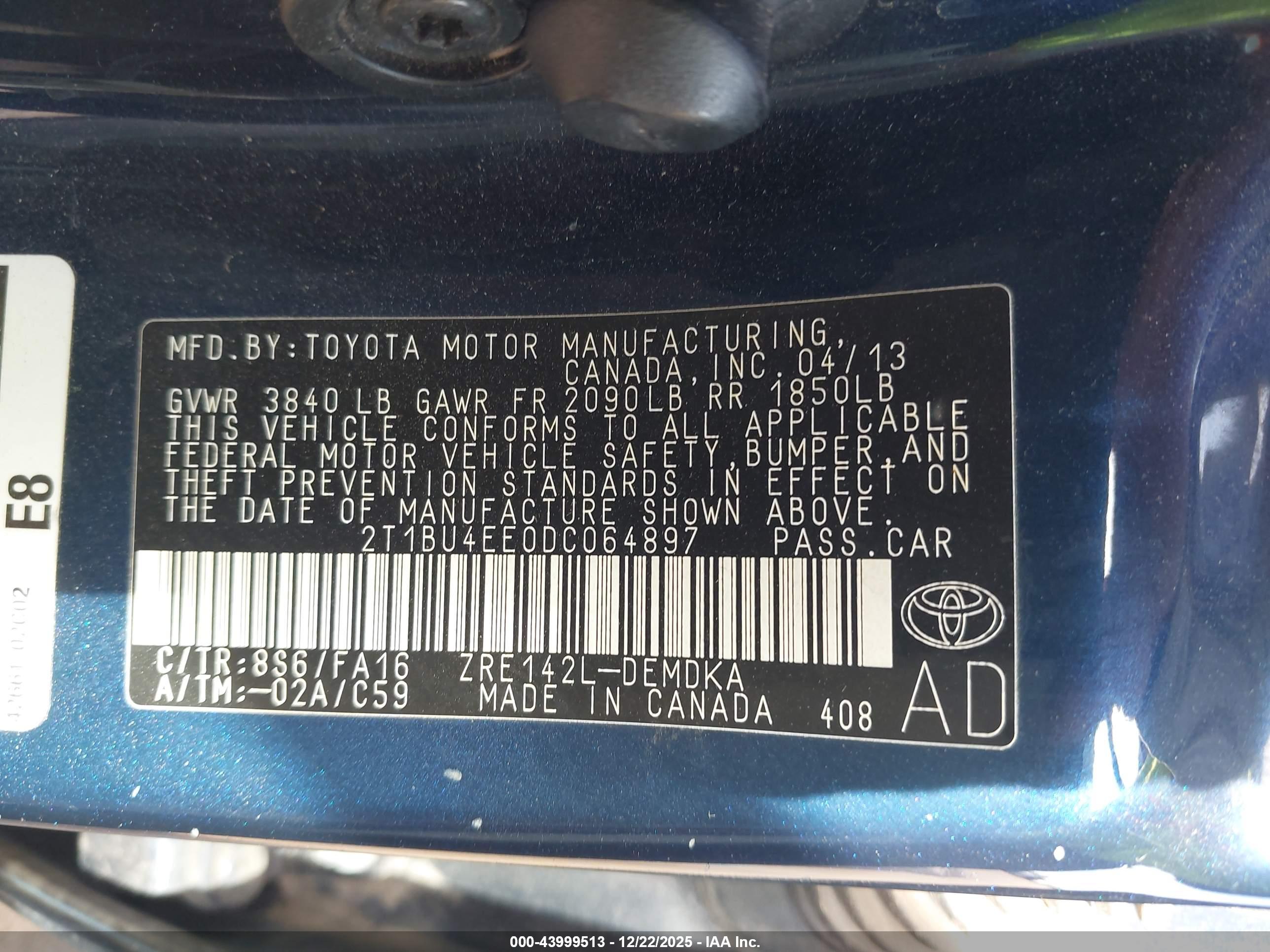 TOYOTA COROLLA image 9