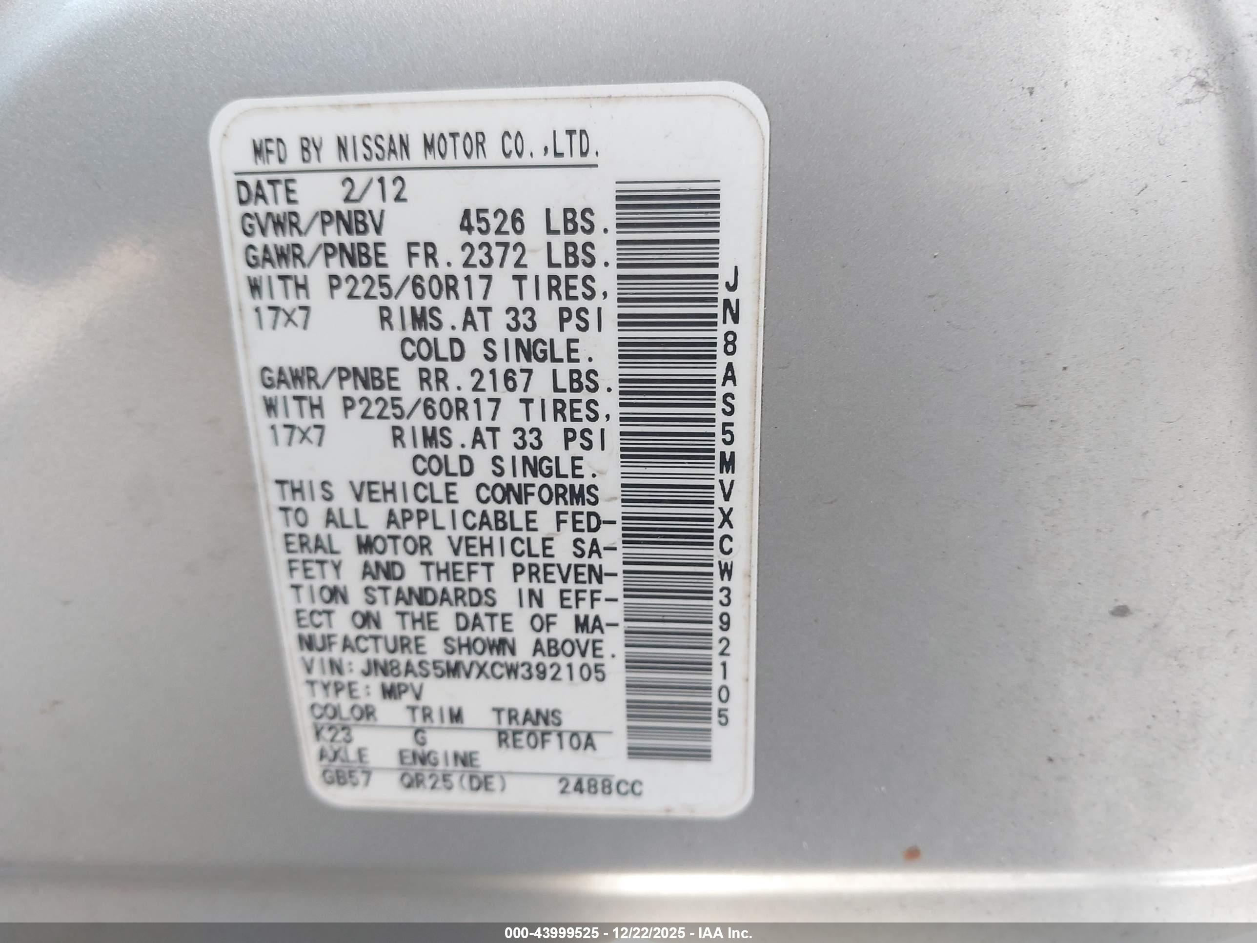 NISSAN ROGUE image 9