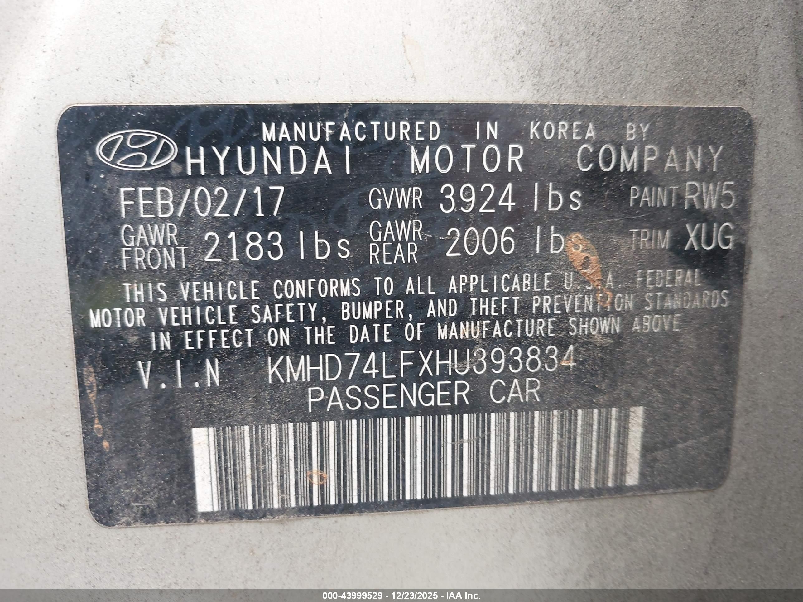 HYUNDAI ELANTRA image 9