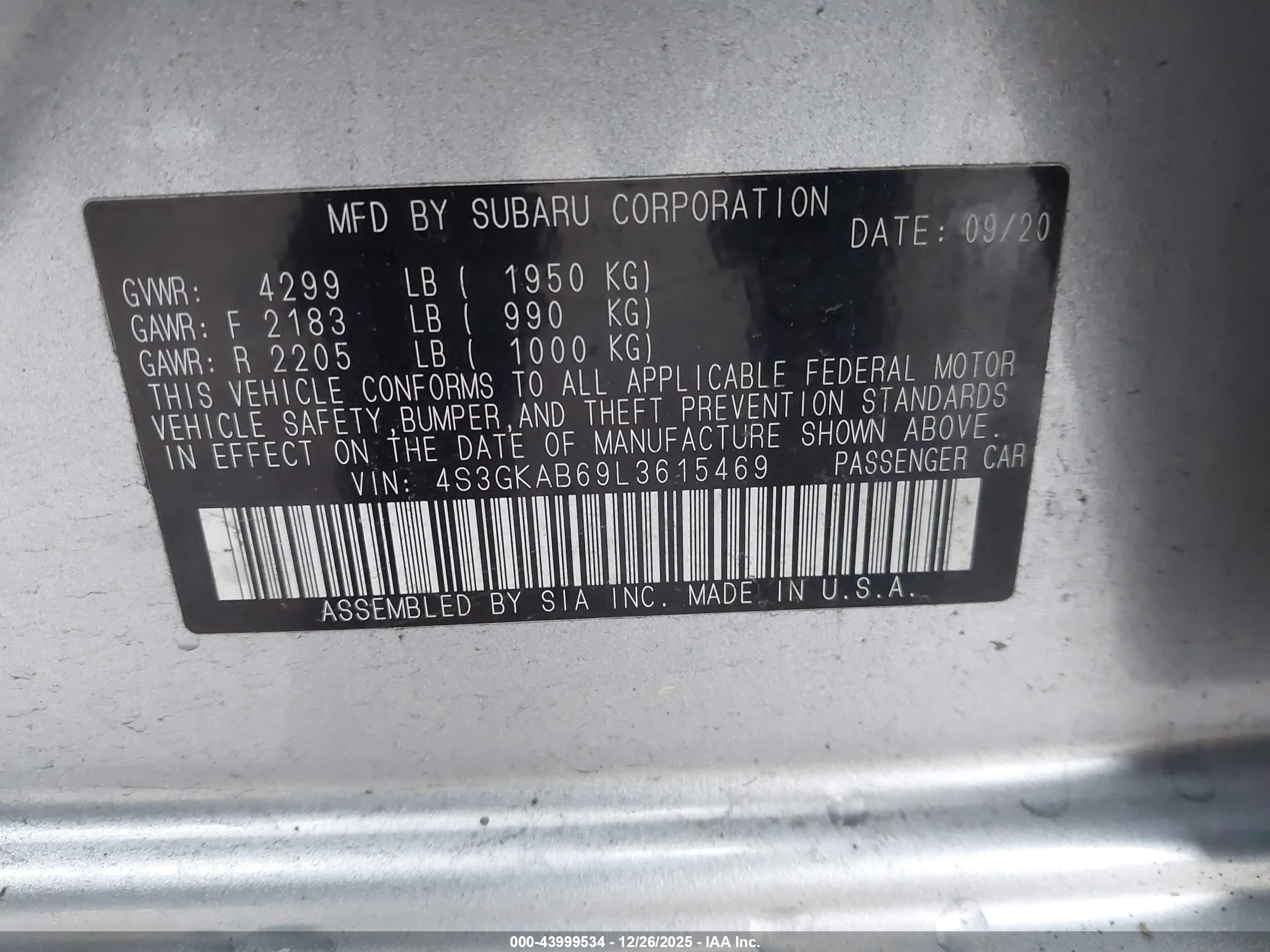 SUBARU IMPREZA image 9