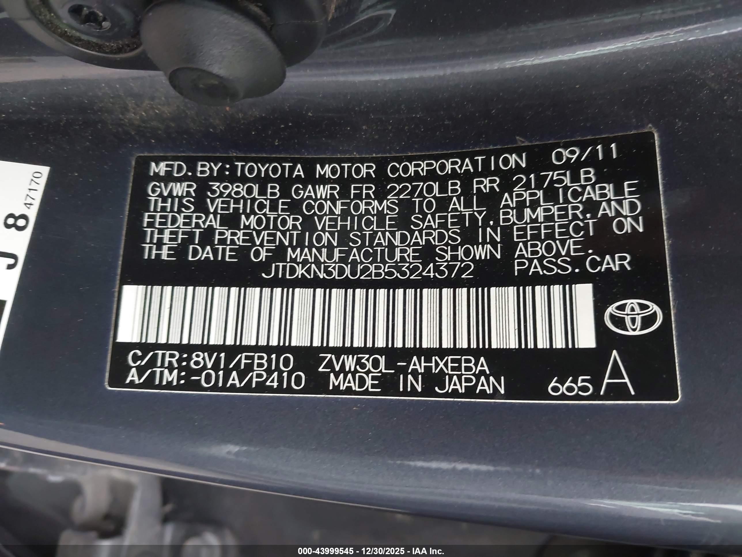 TOYOTA PRIUS image 9