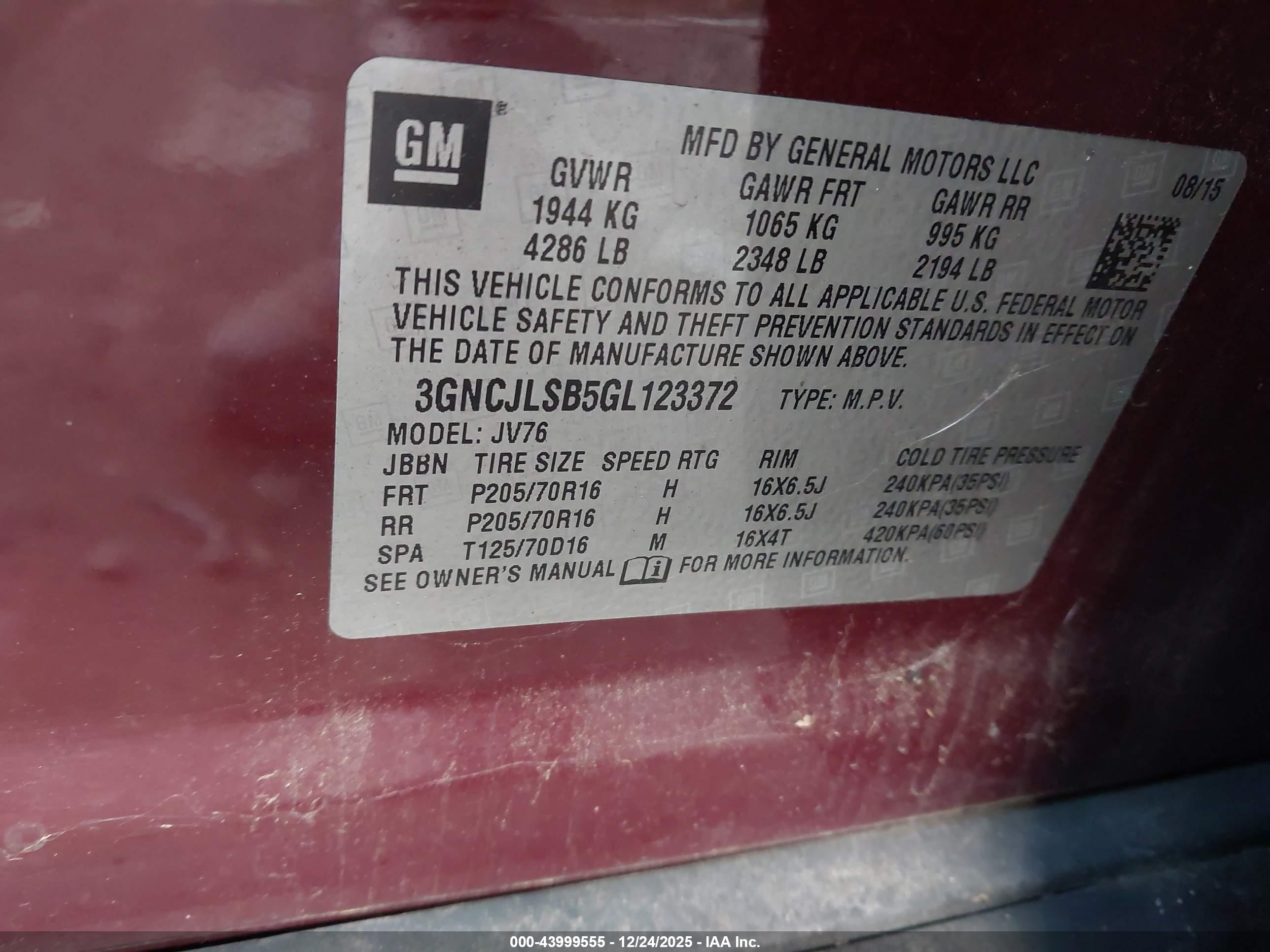 CHEVROLET TRAX image 9