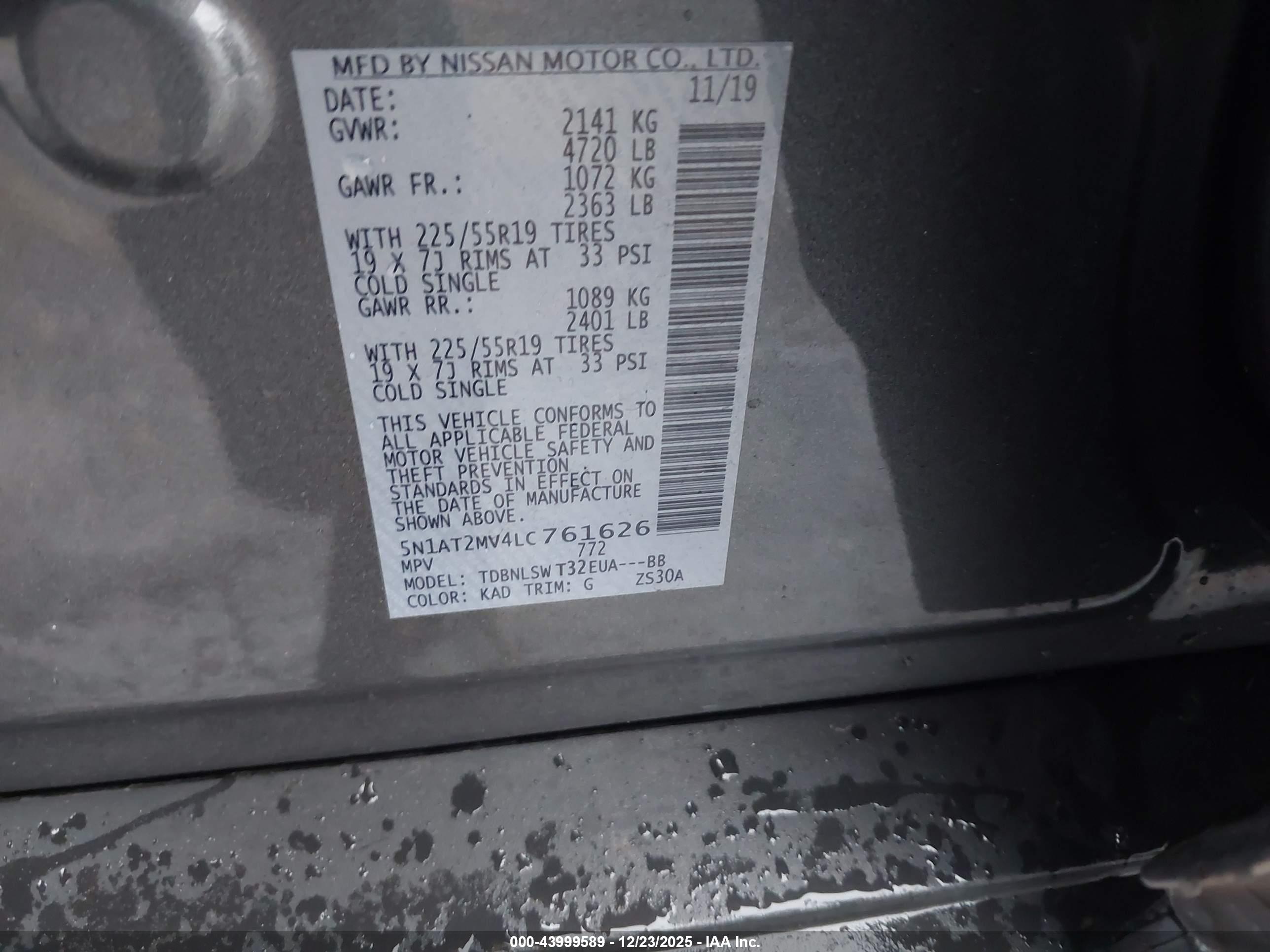 NISSAN ROGUE image 9