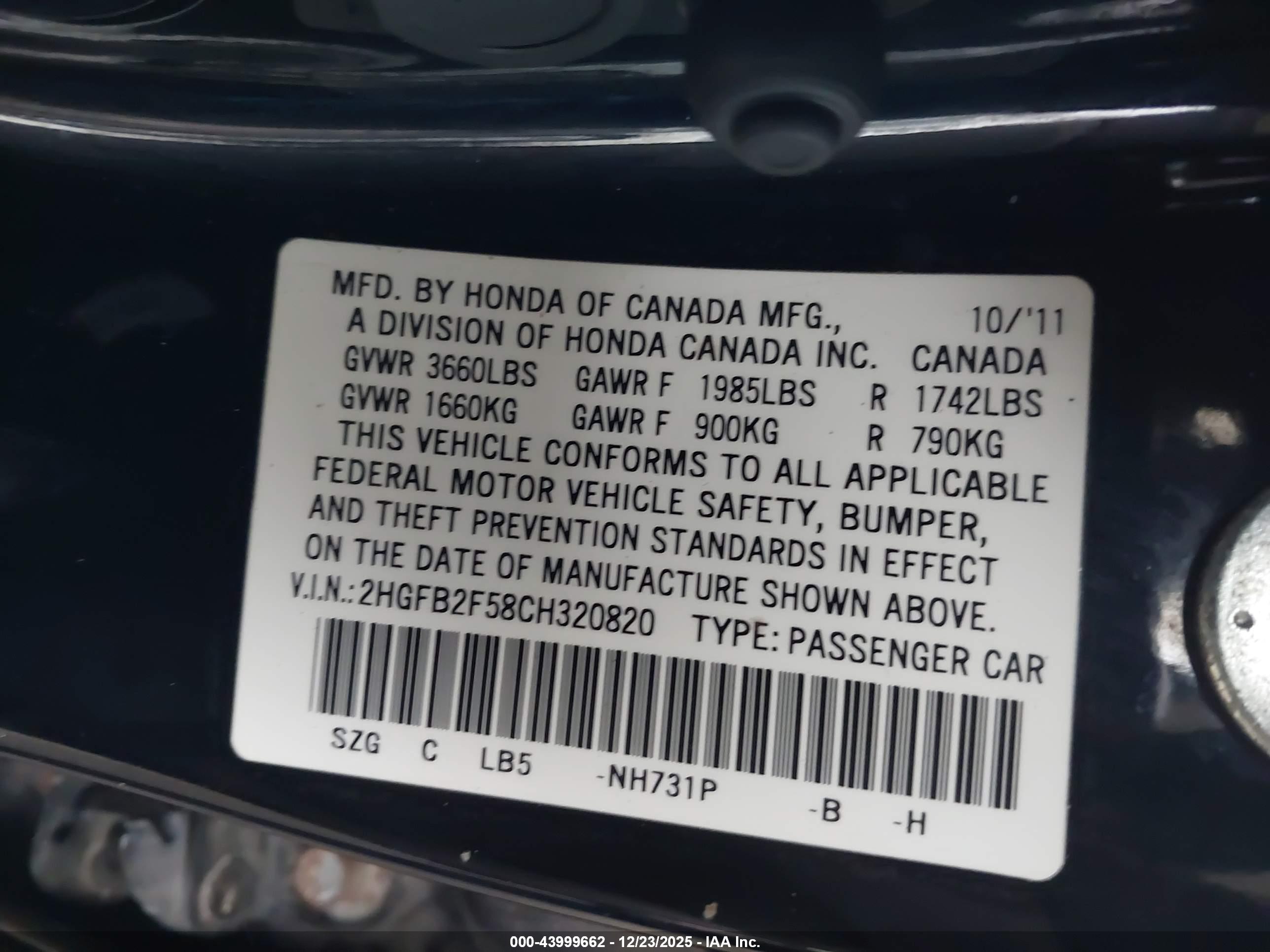 HONDA CIVIC image 9