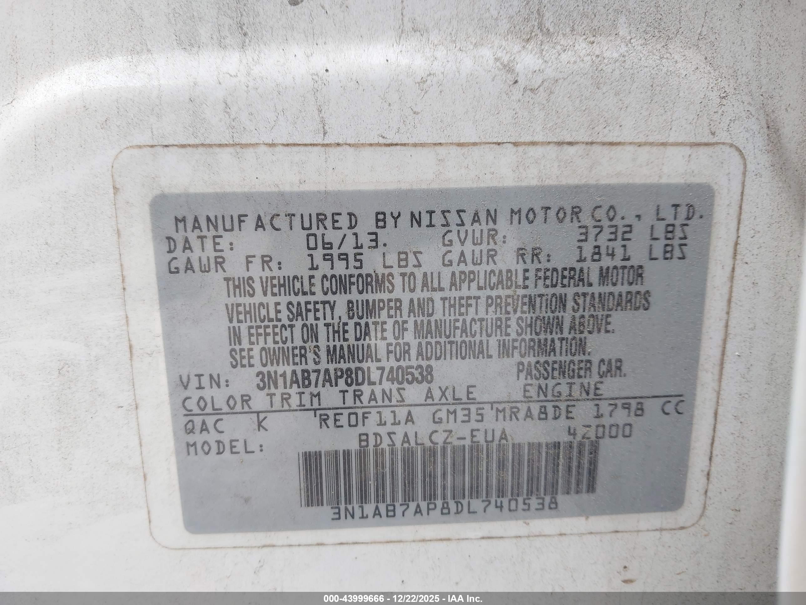 NISSAN SENTRA image 9