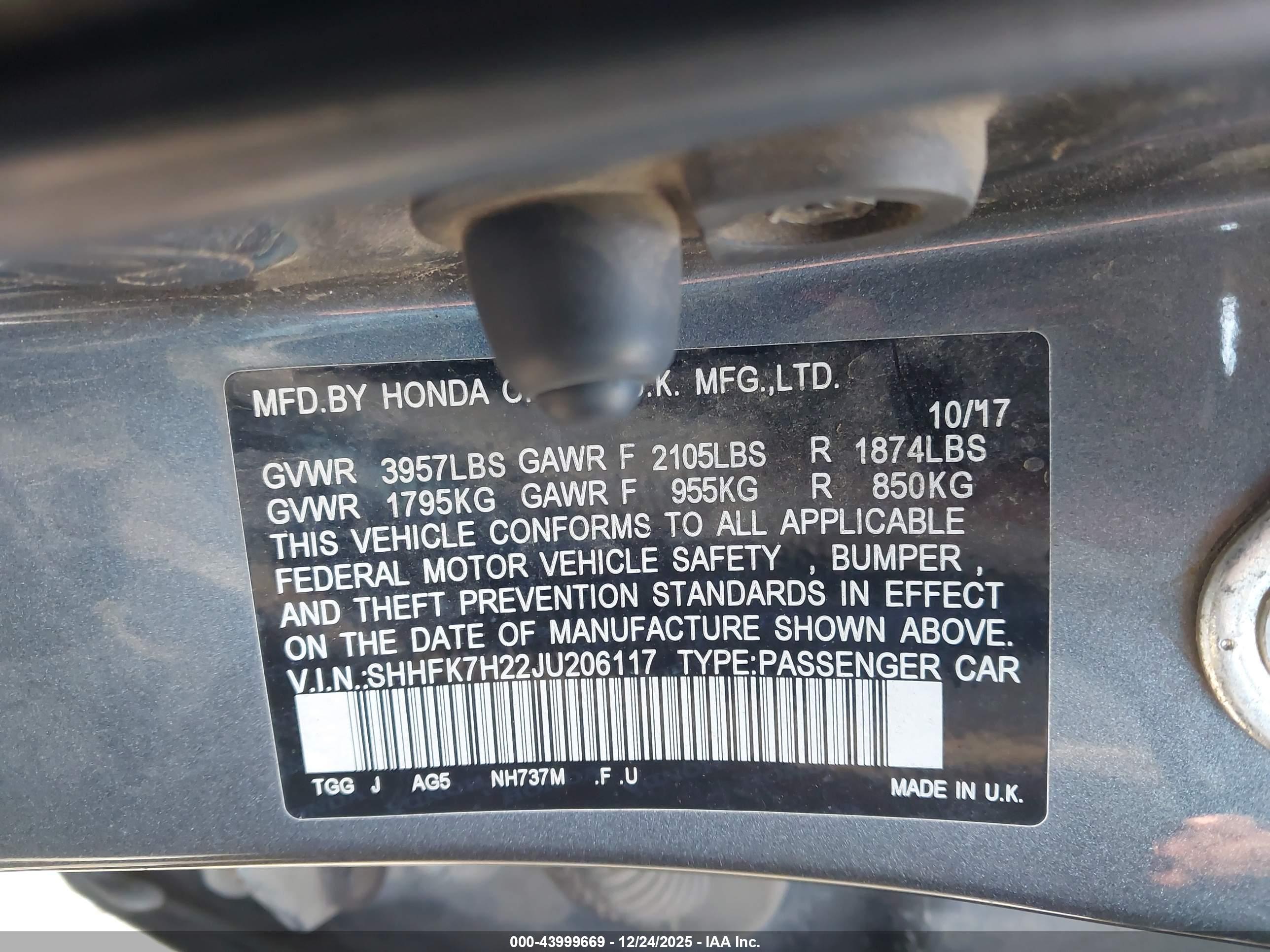 HONDA CIVIC image 9