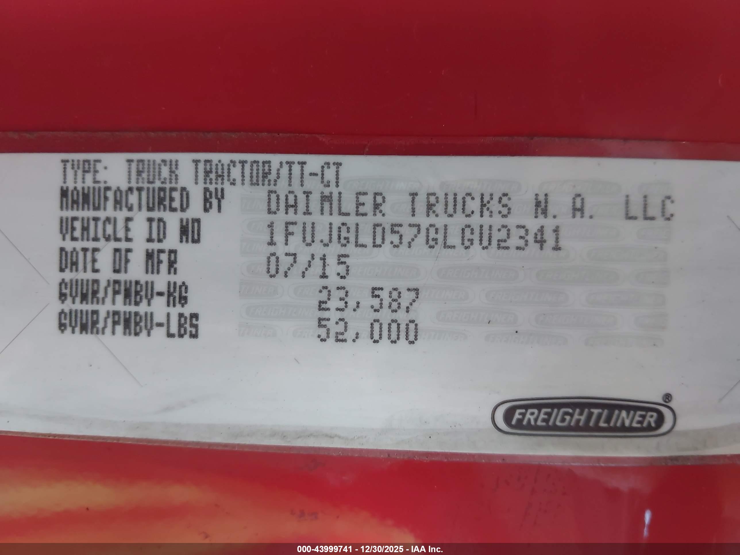 FREIGHTLINER CASCADIA image 9