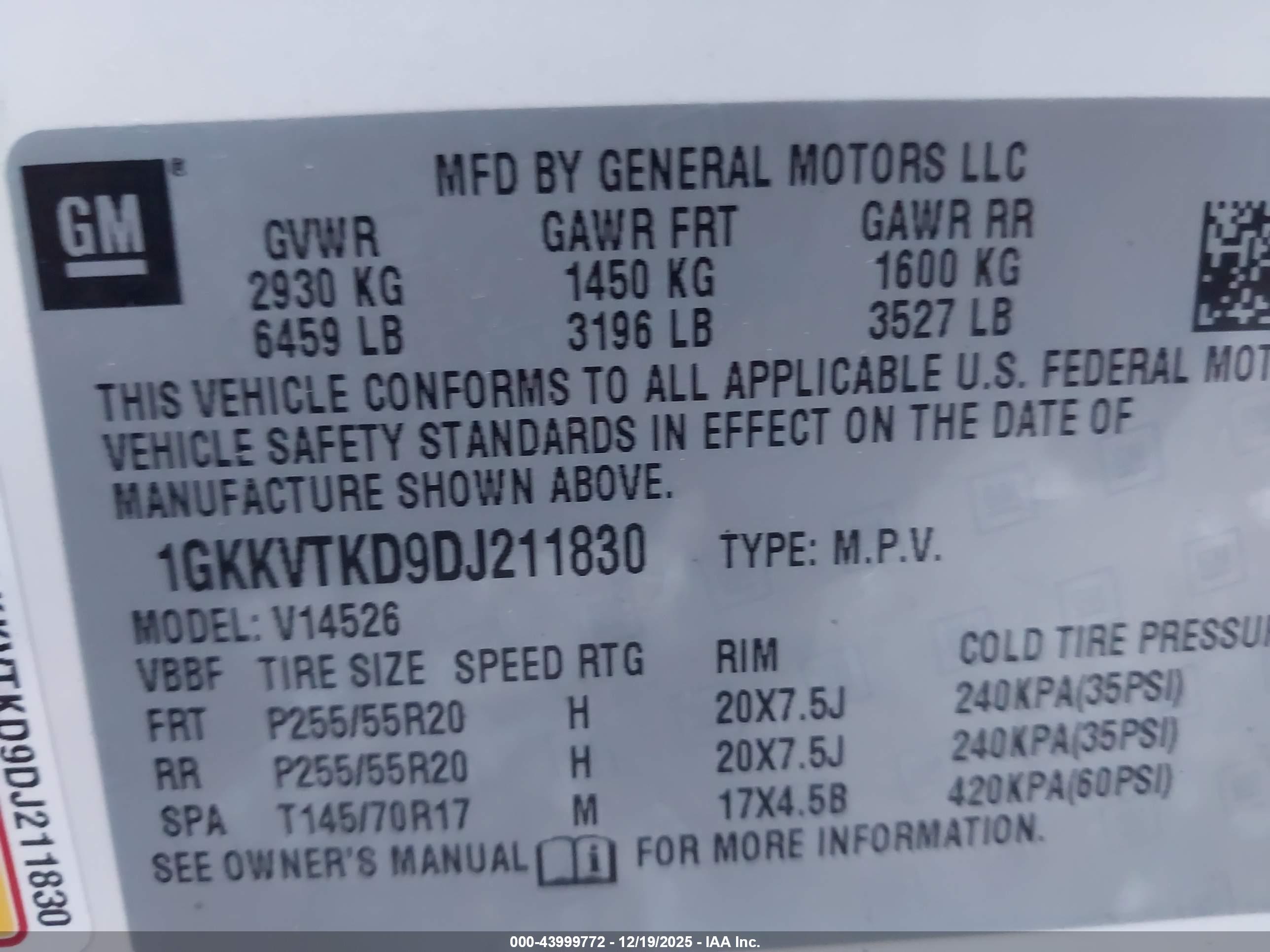 GMC ACADIA image 9