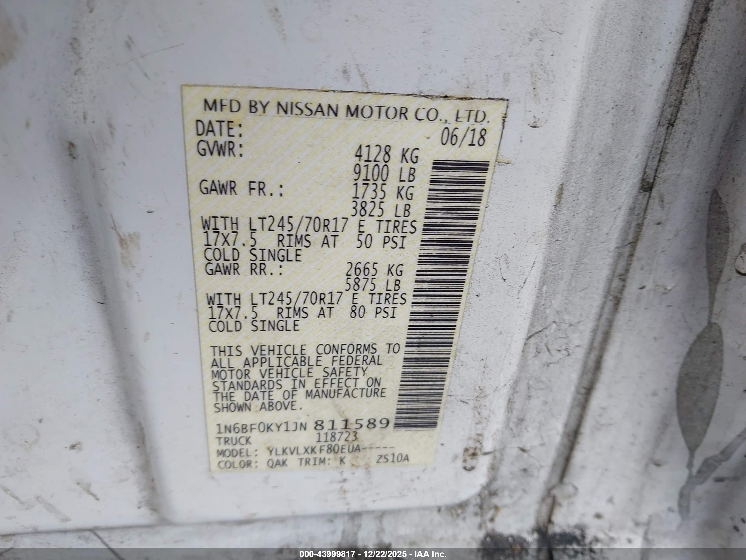 NISSAN NV image 9